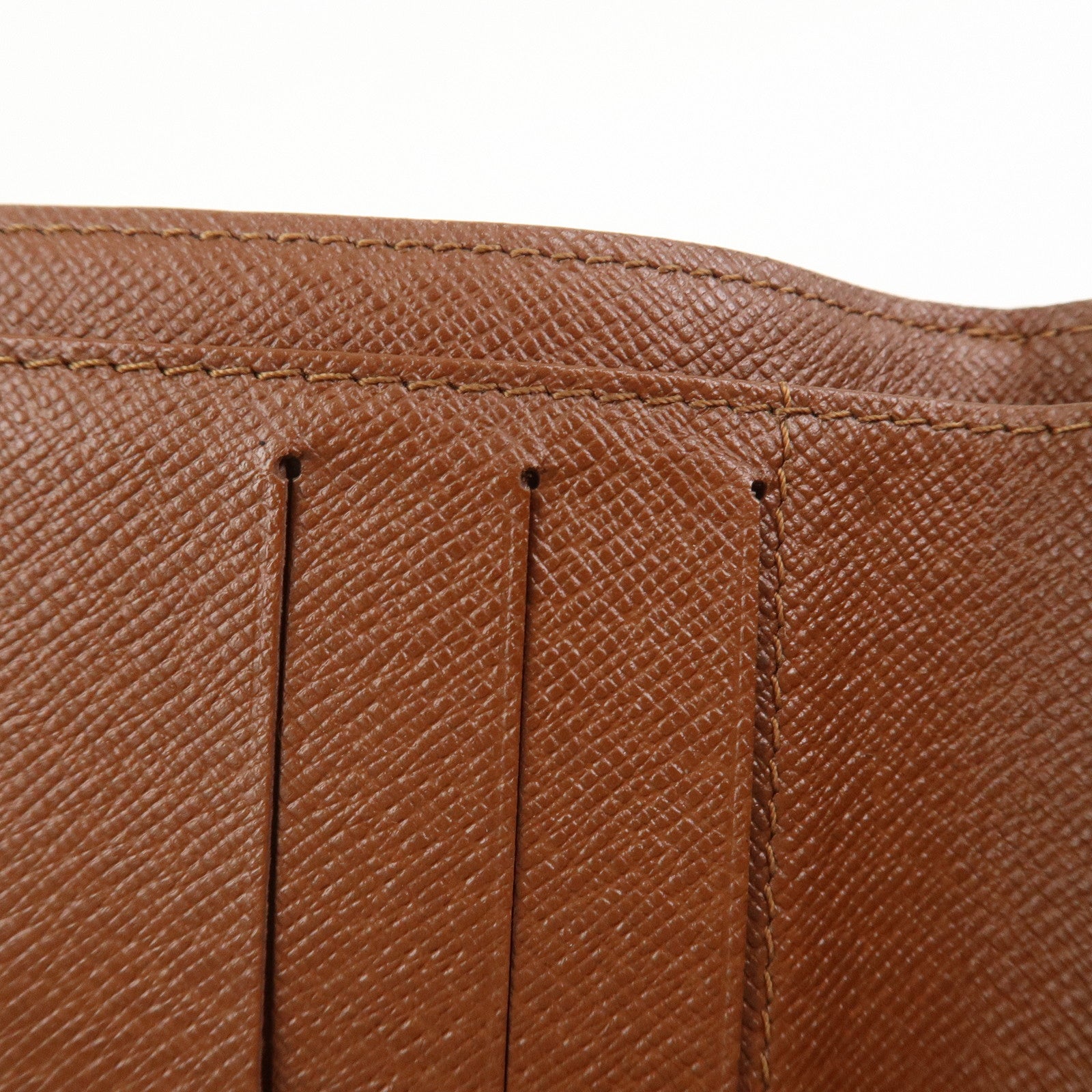 Louis Vuitton Monogram Compact Zippy Small Wallet Brown M61667