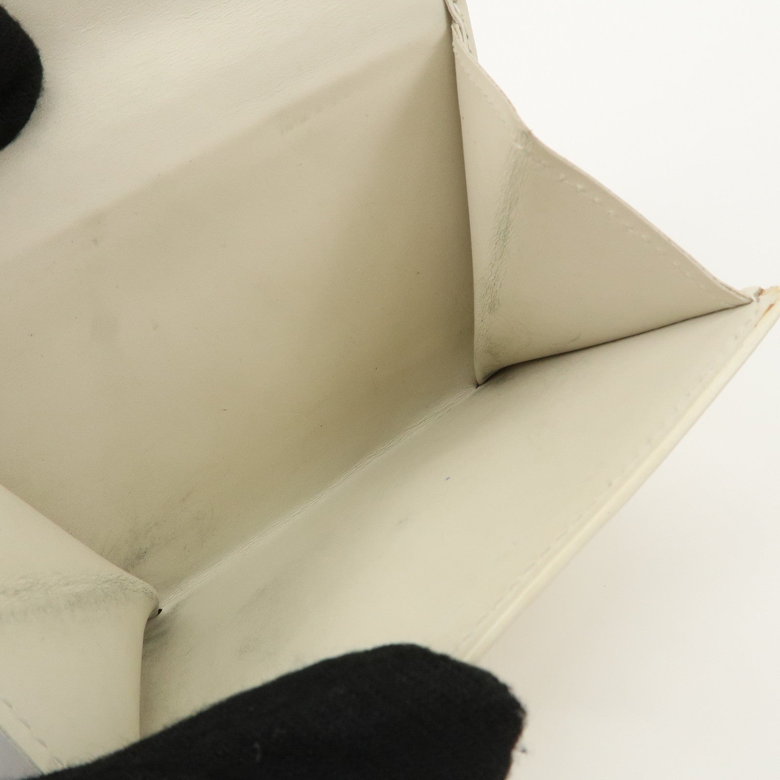 Louis Vuitton Monogram Vernis Porte Monnaie Couer Perle Compact Wallet M91351 Used