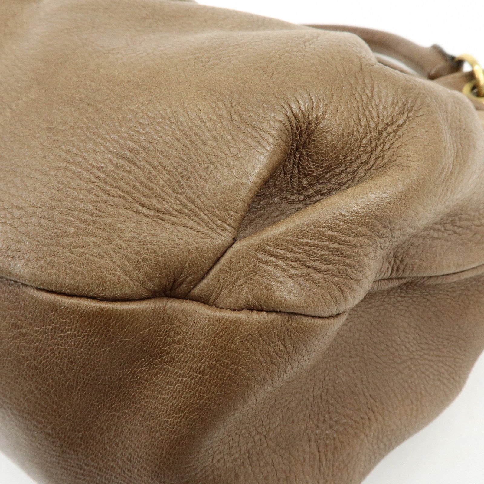 MIU MIU Leather 2Way Bag Hand Bag Shoulder Bag RR1591