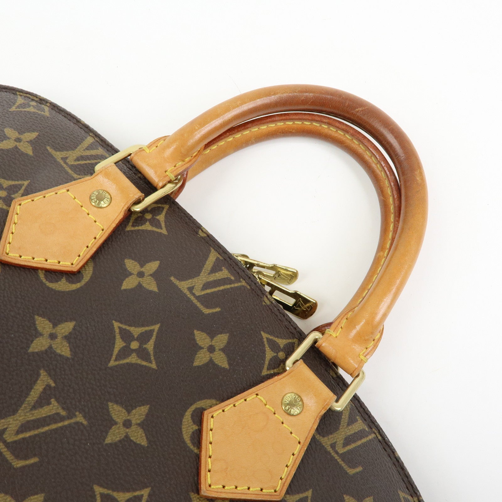 Louis Vuitton Monogram Alma Hand Bag Brown M51130