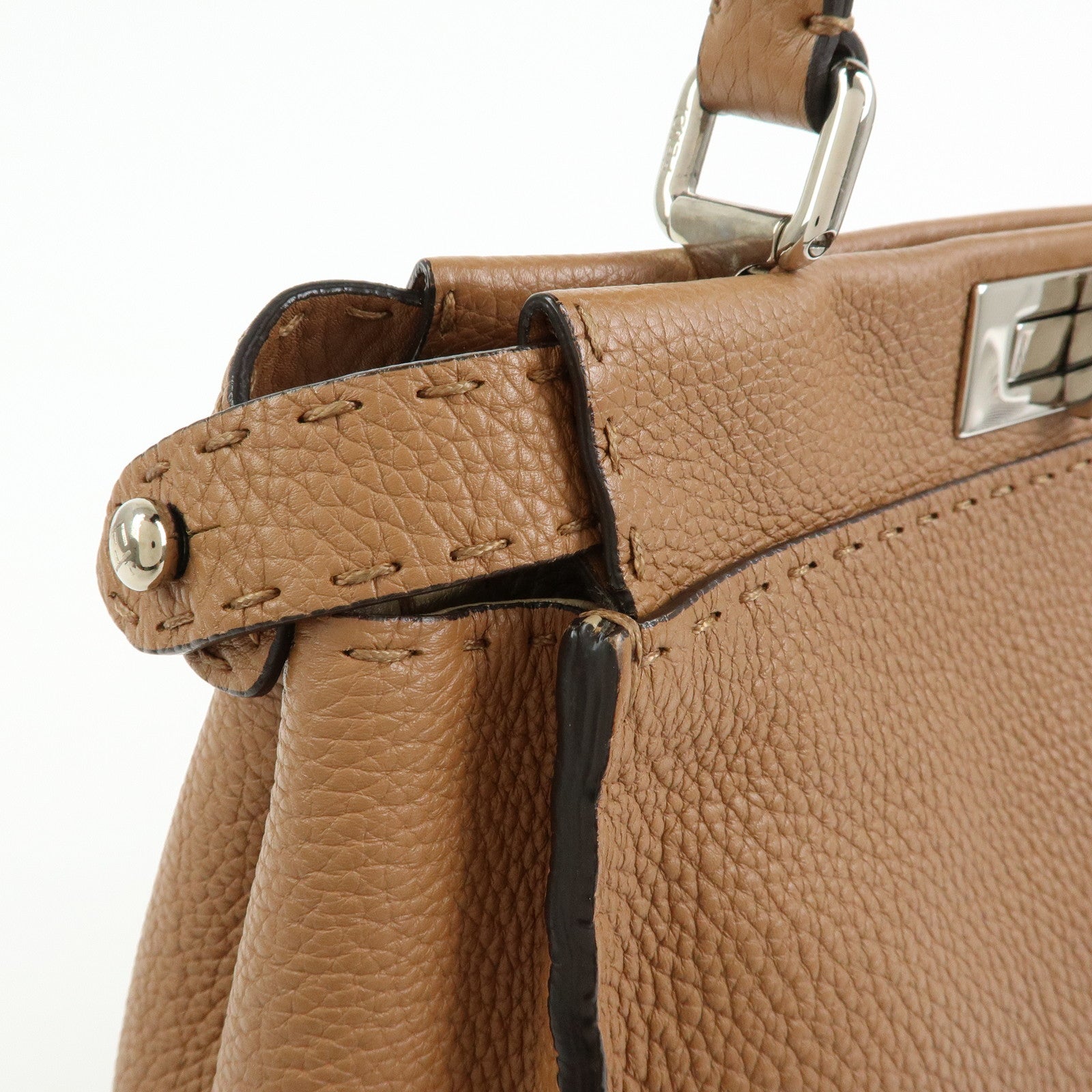 FENDI Peekaboo Celleria 2Way Bag Hand Bag Shoulder Bag 8BN290