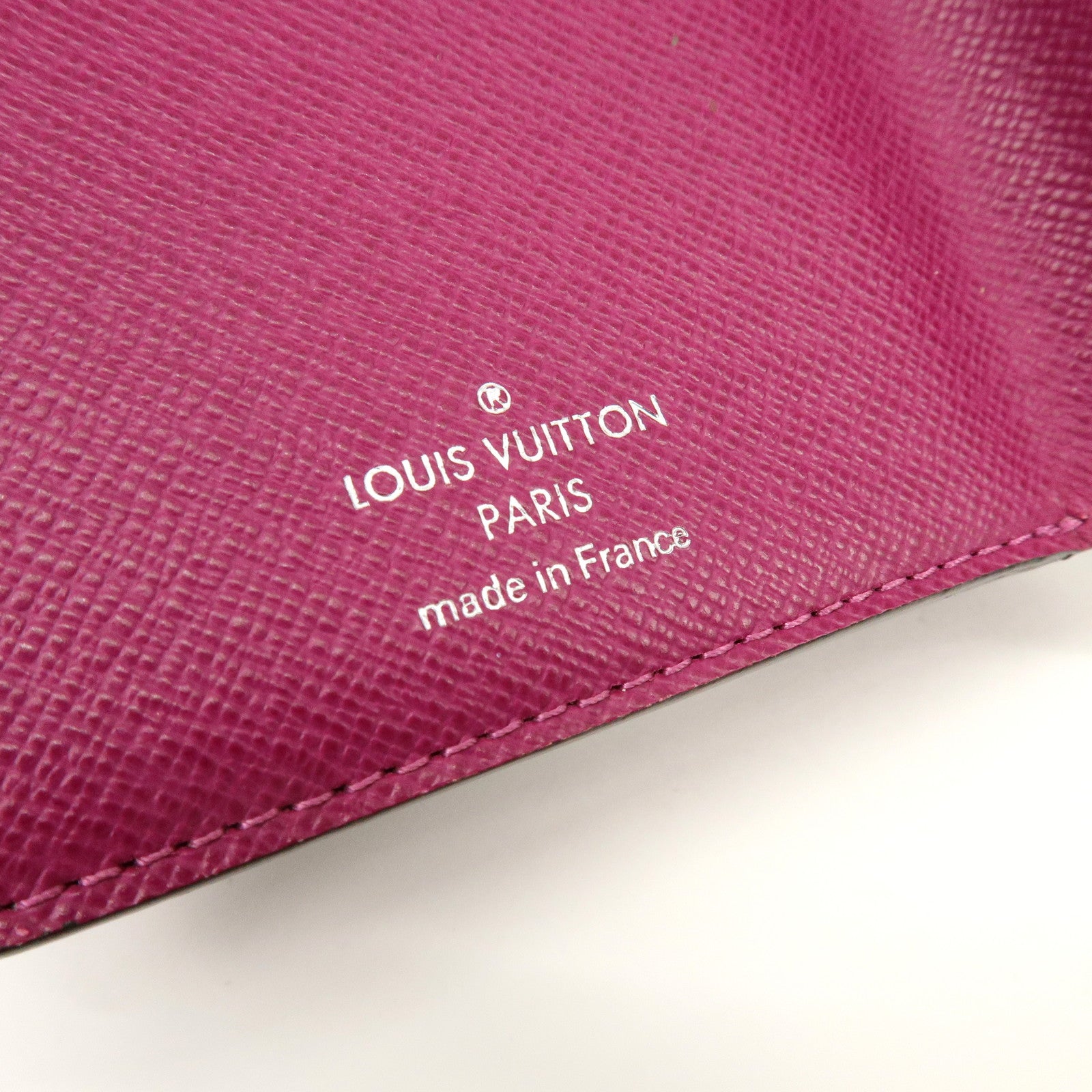 Louis Vuitton Epi Portefeuille Joy Leather Wallet Cassis M6658K
