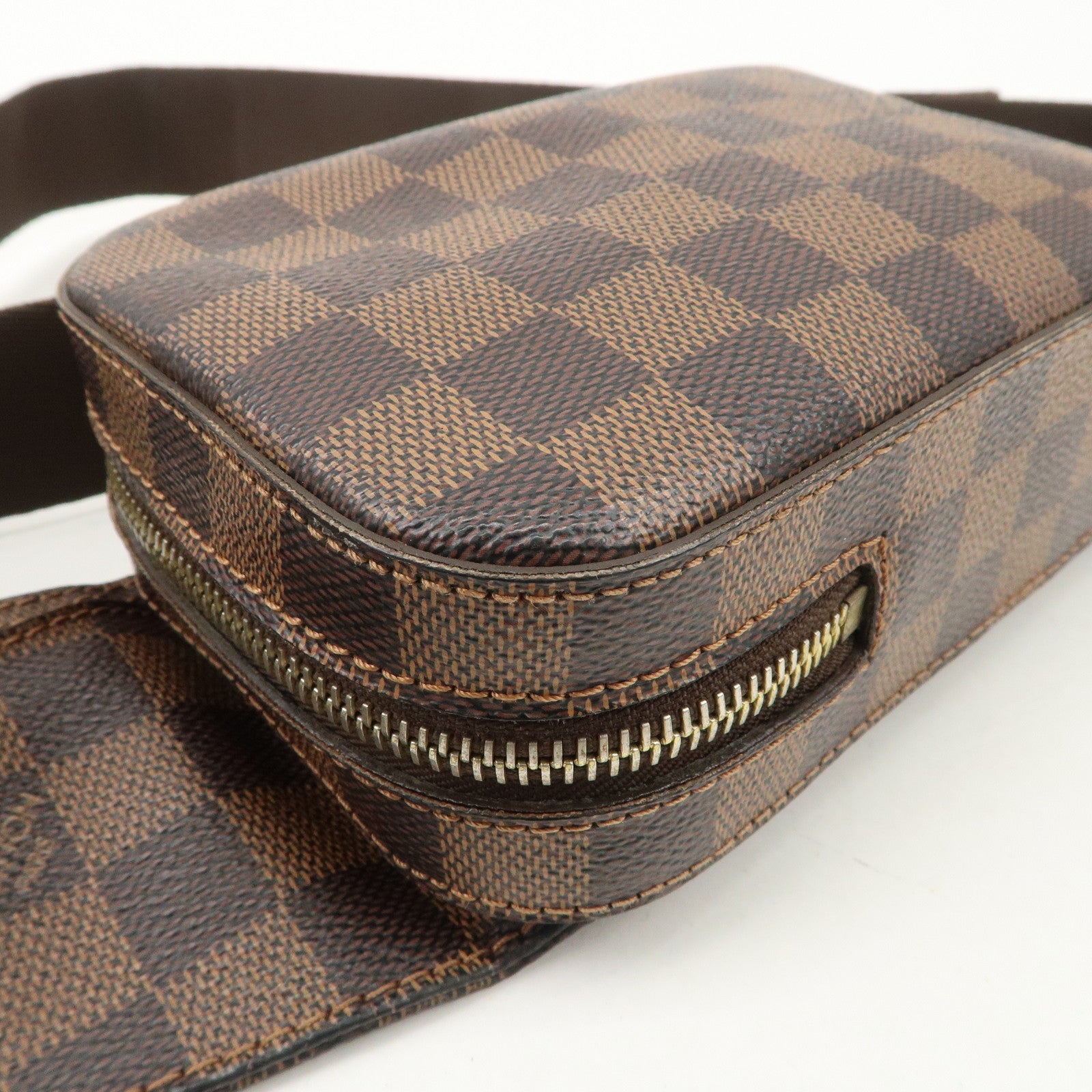 Louis Vuitton Damier Ebene Geronimos Crossbody Bag Waist Bag N51994 Used