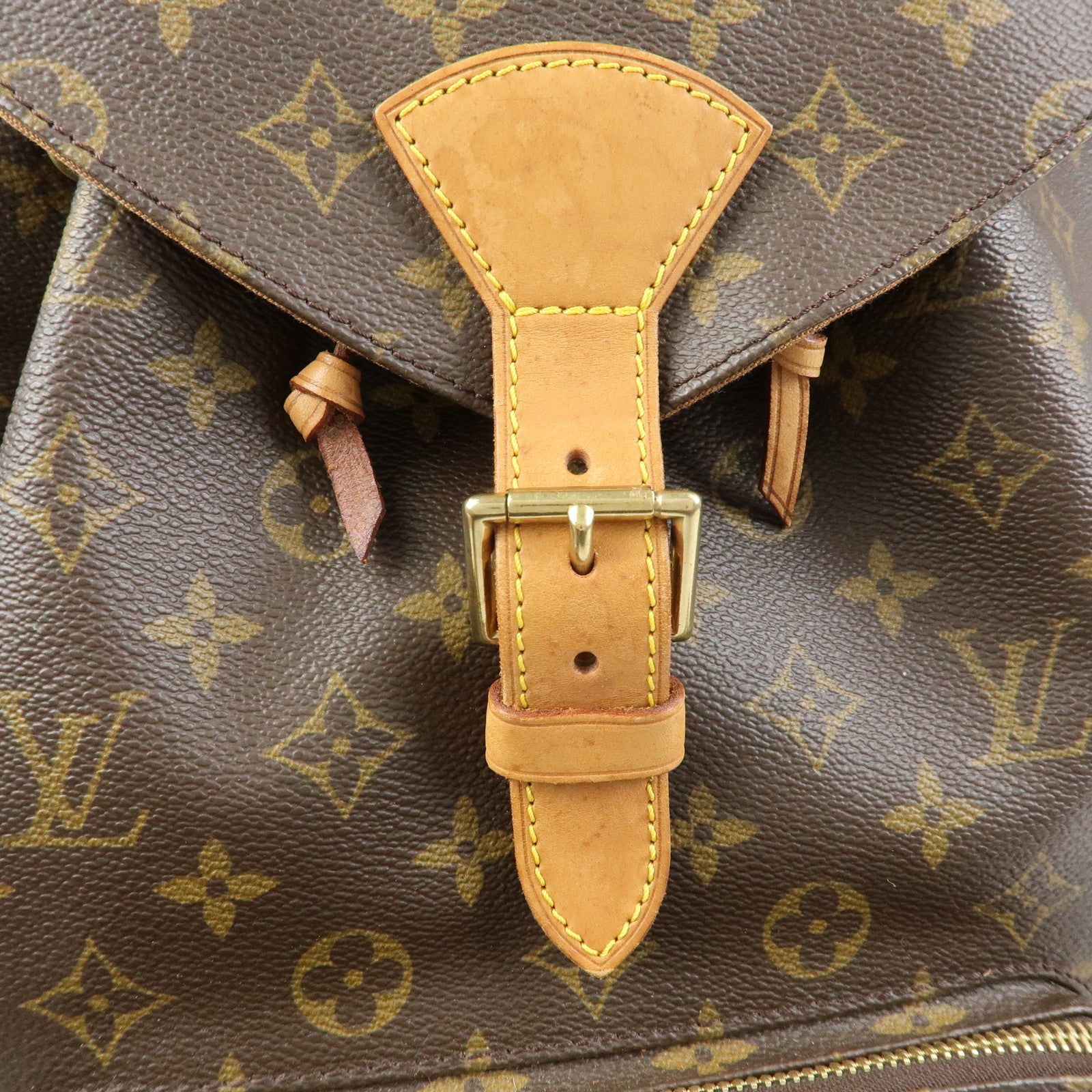 Louis Vuitton Monogram Montsouris GM Backpack Brown M51135