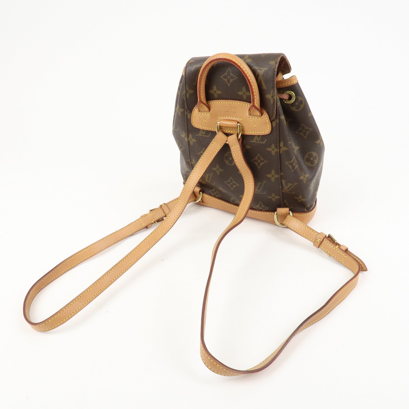 Louis Vuitton Monogram Canvas Mini Montsouris Backpack Brown M51137
