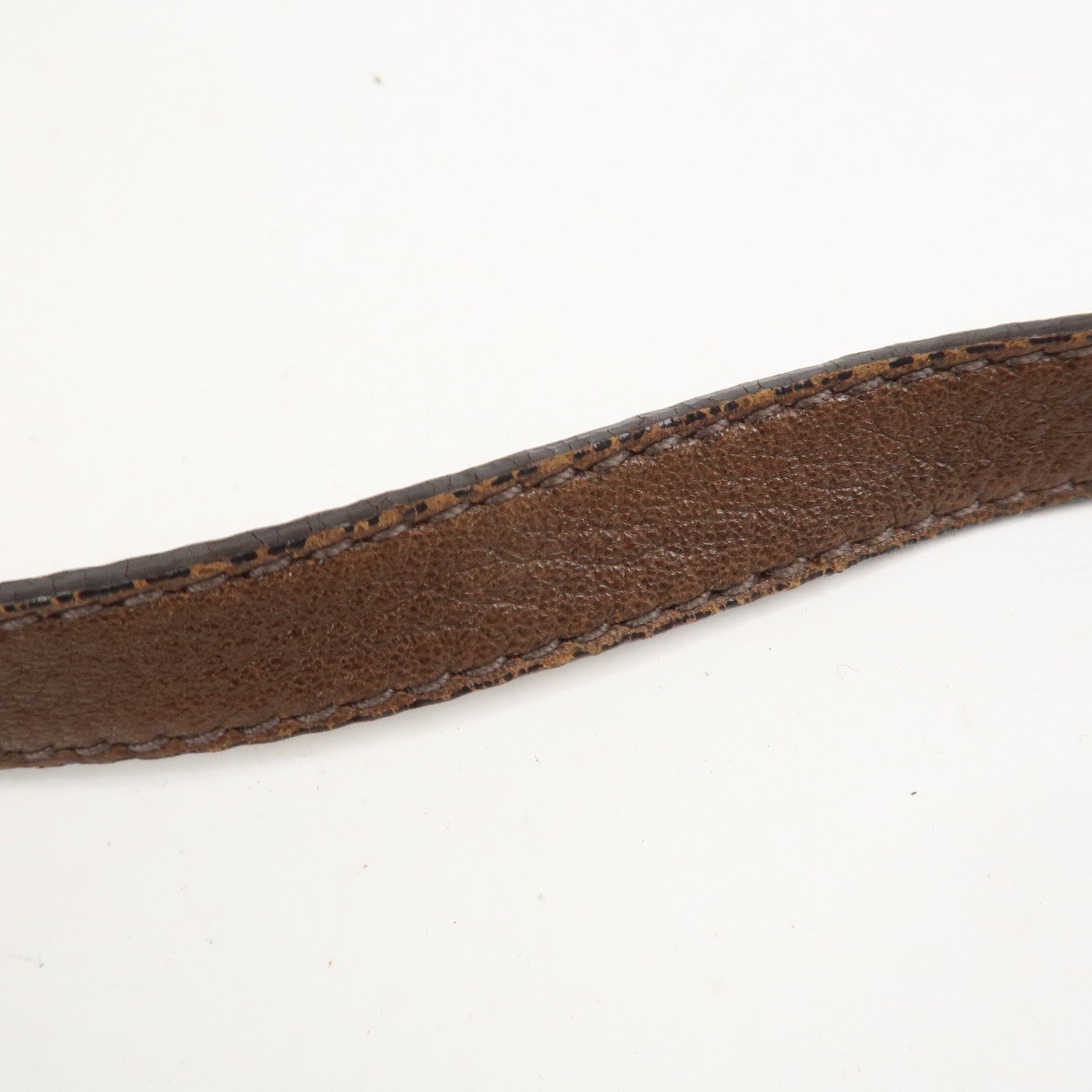 PRADA Leather 2Way Bag Hand Bag Shoulder Bag Crosbody Bag Brown