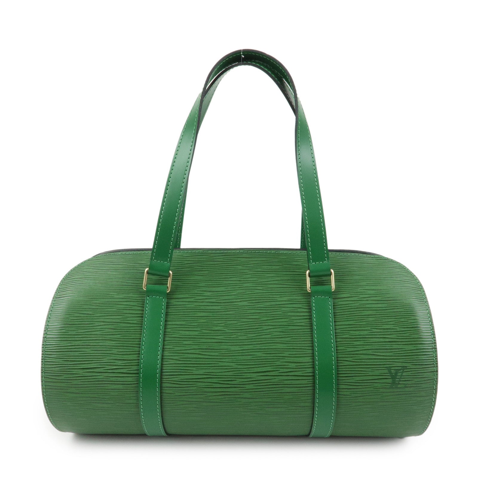 Louis Vuitton Epi Soufflot Hand Bag Borneo Green M52224
