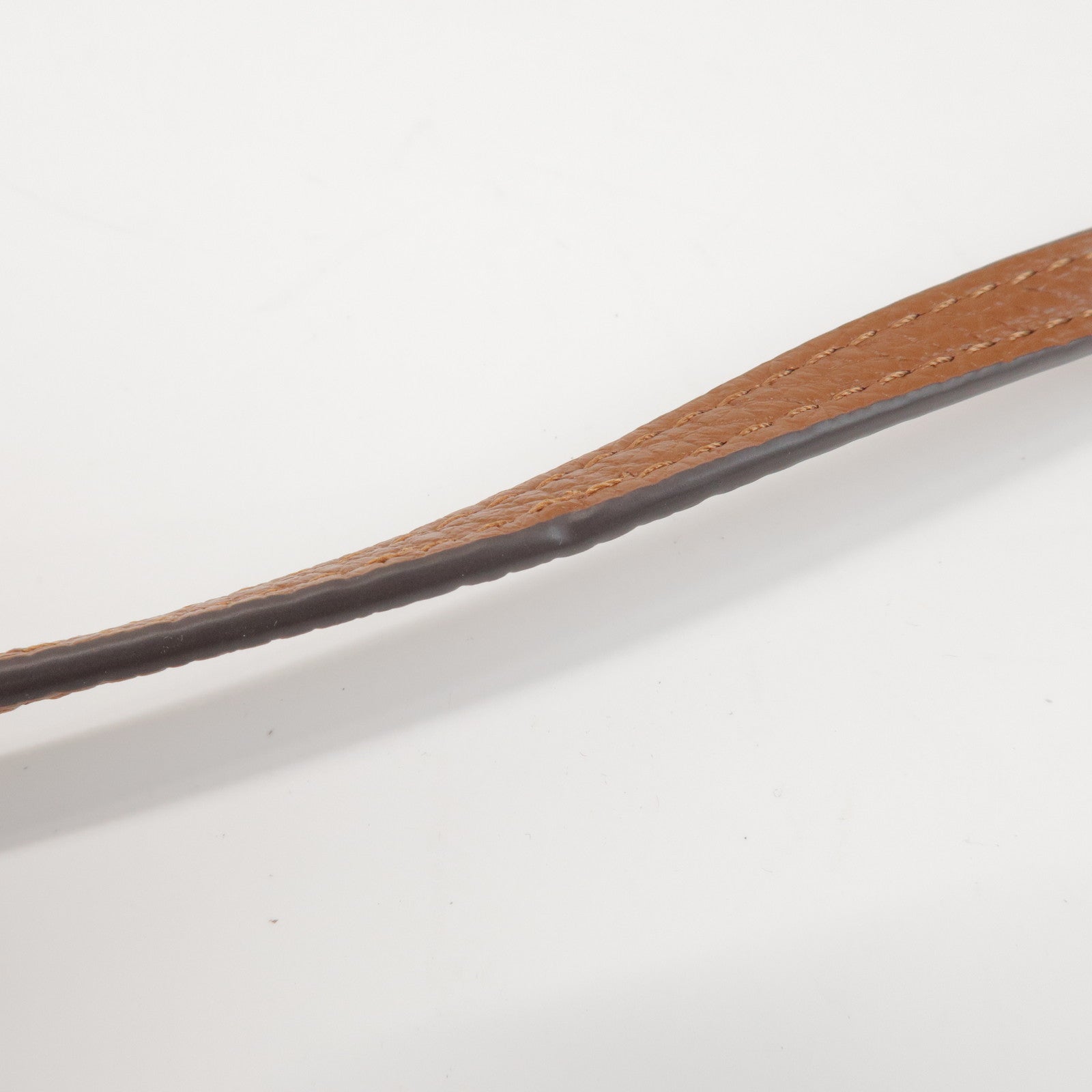 TORY BURCH Double T Leather Shoulder Bag Crossbody Bag Brown