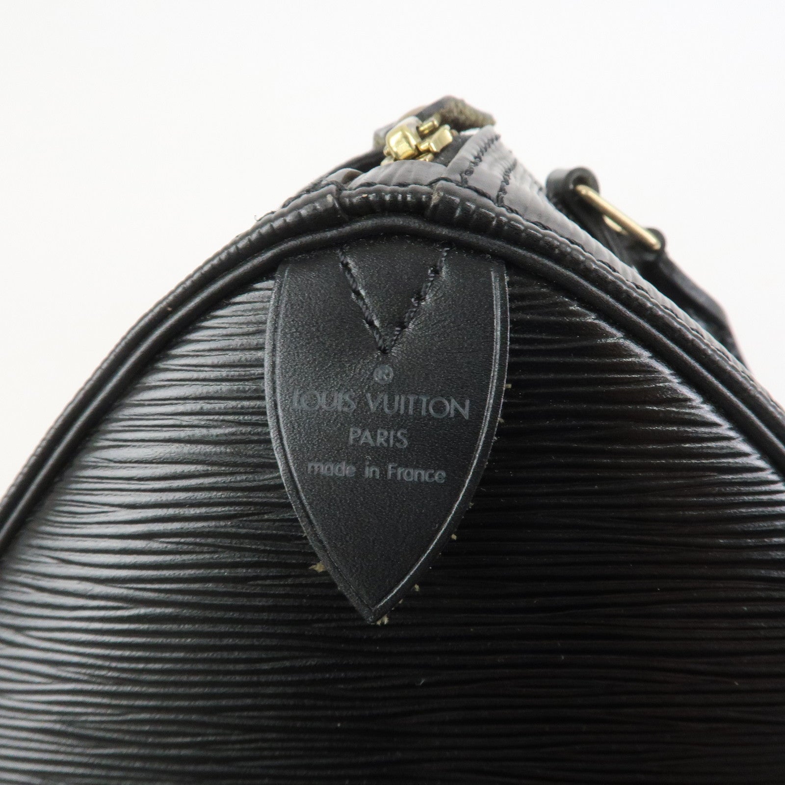 Louis Vuitton Epi Leather Speedy 25 Hand Bag Boston Bag Noir M59032