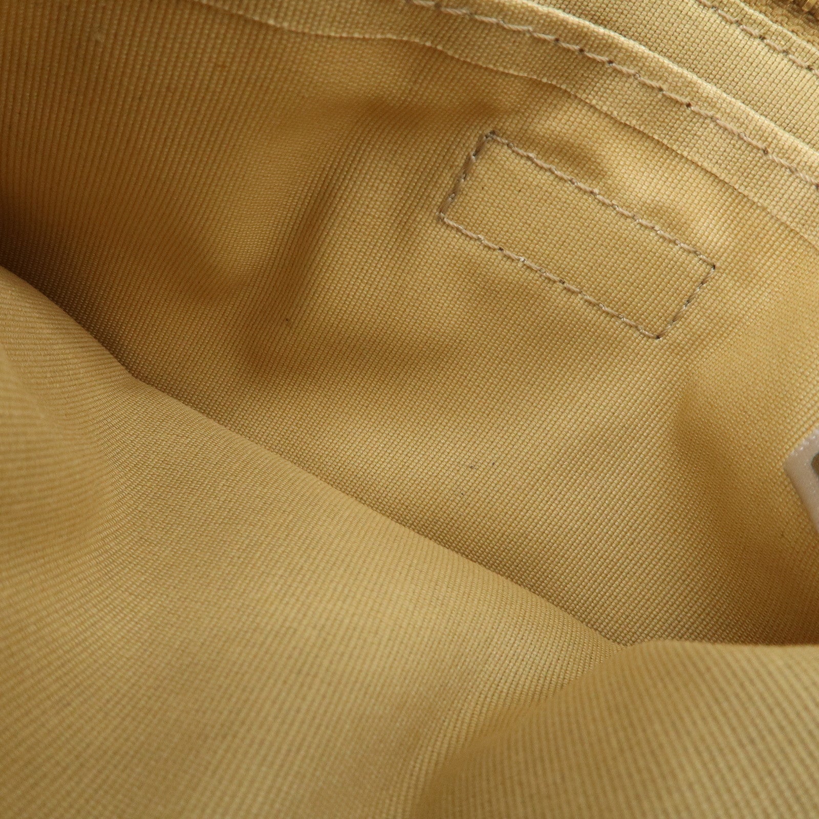 JIMMY CHOO Star Studs Leather Clutch Bag Gold Used