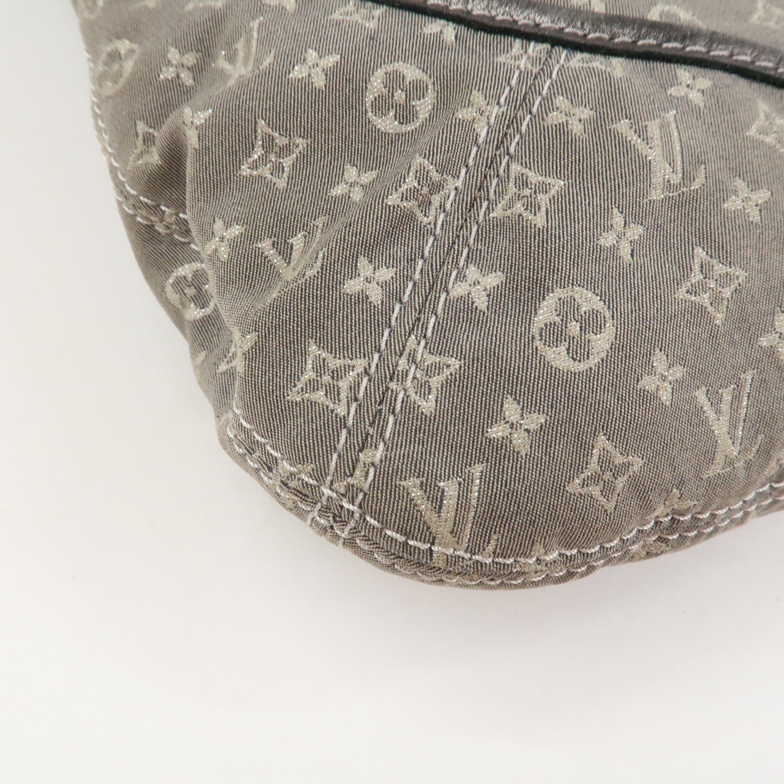 Louis Vuitton Monogram Mini Lin Manon MM ShoulderBag Platine M95618