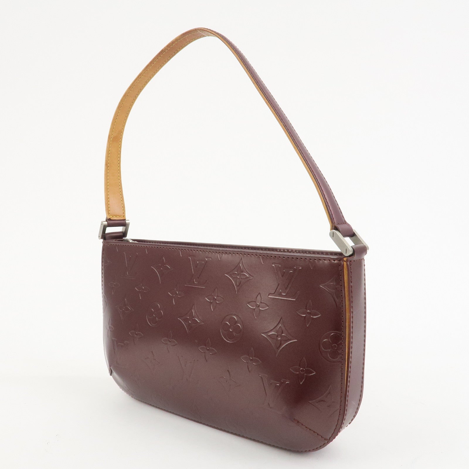 Louis Vuitton Monogram Matte Fowler Shoulder Bag Violet M55146