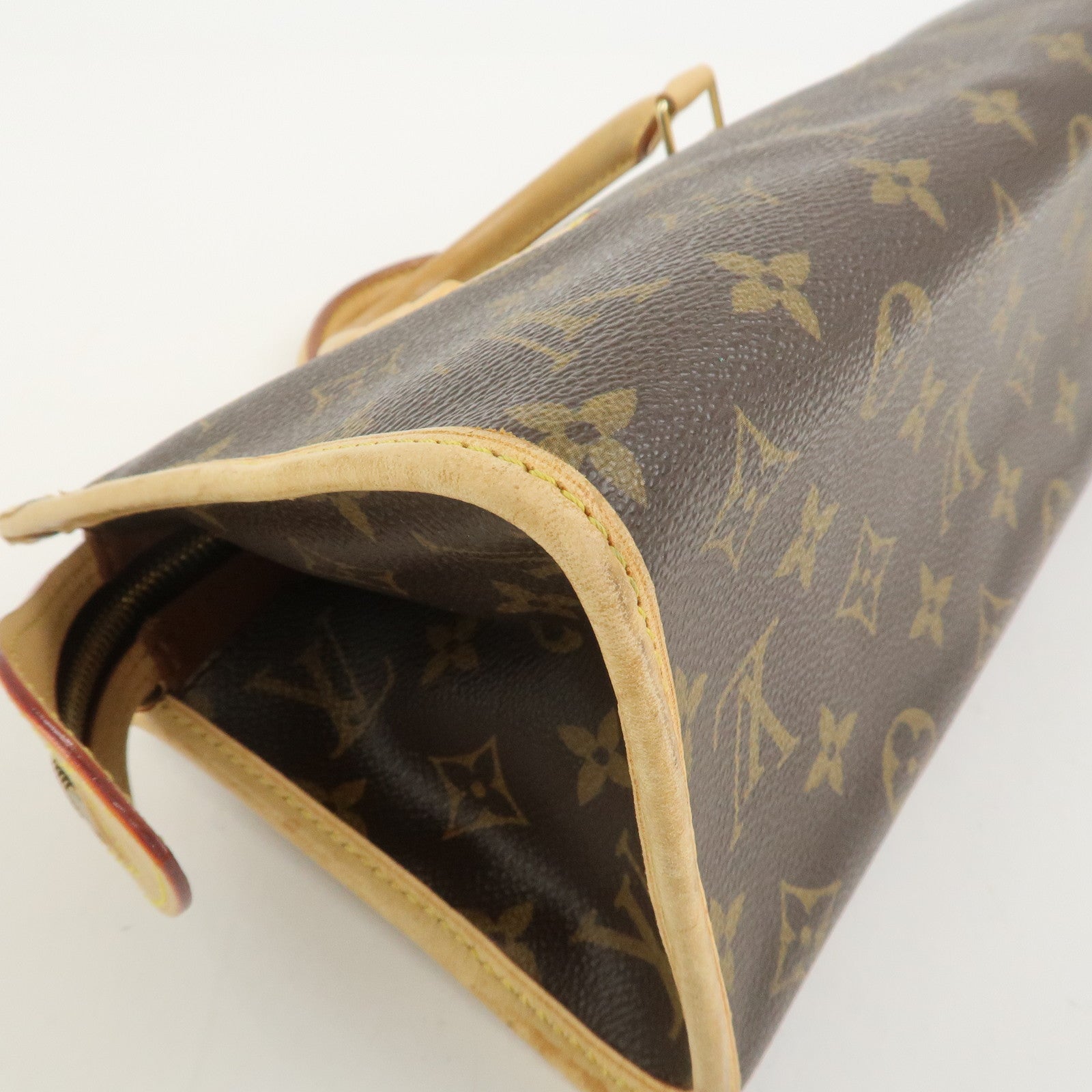 Louis Vuitton Monogram Popincourt Hand Bag Brown M40009