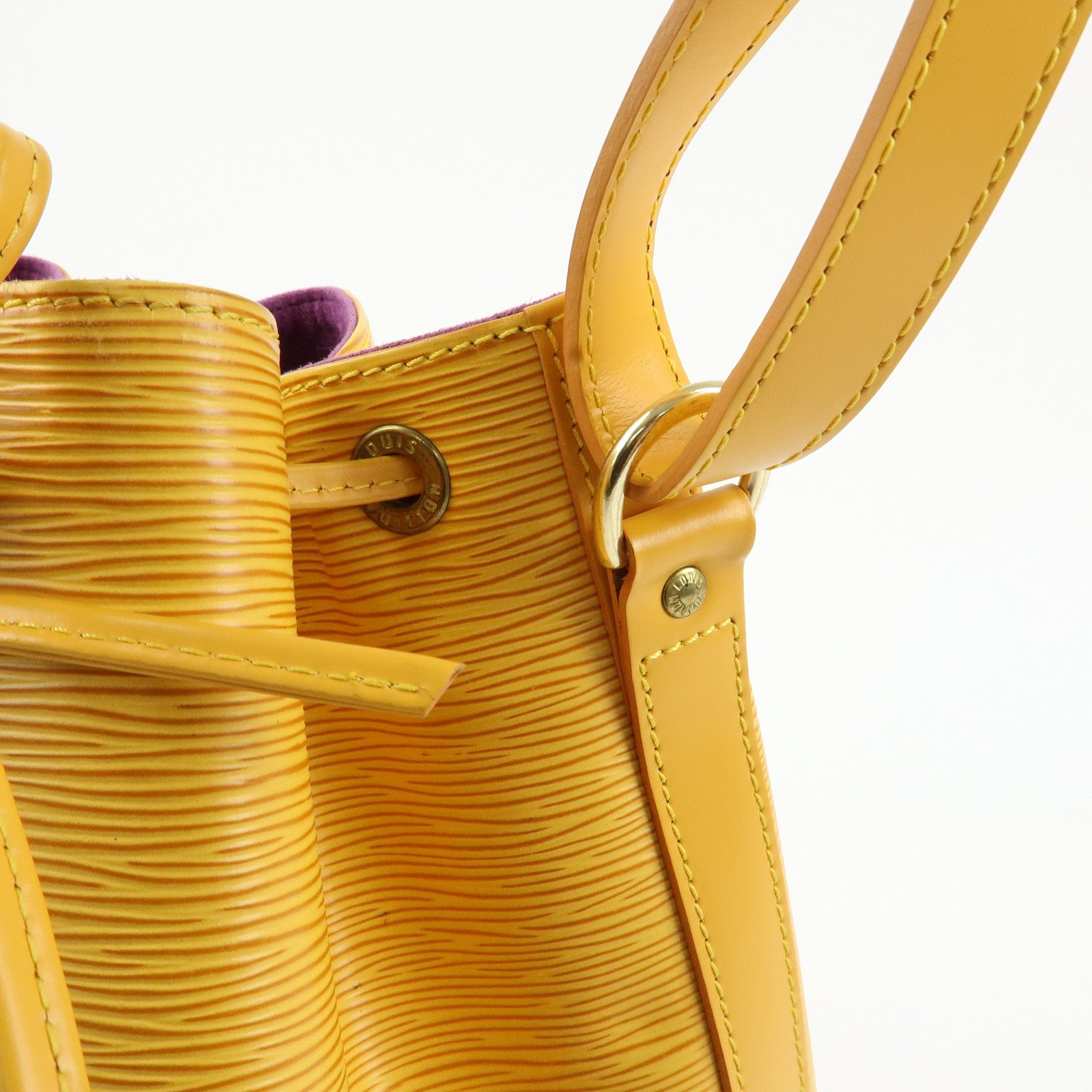 Louis Vuitton Epi Noe Leather Shoulder Bag Tassili Yellow M44009