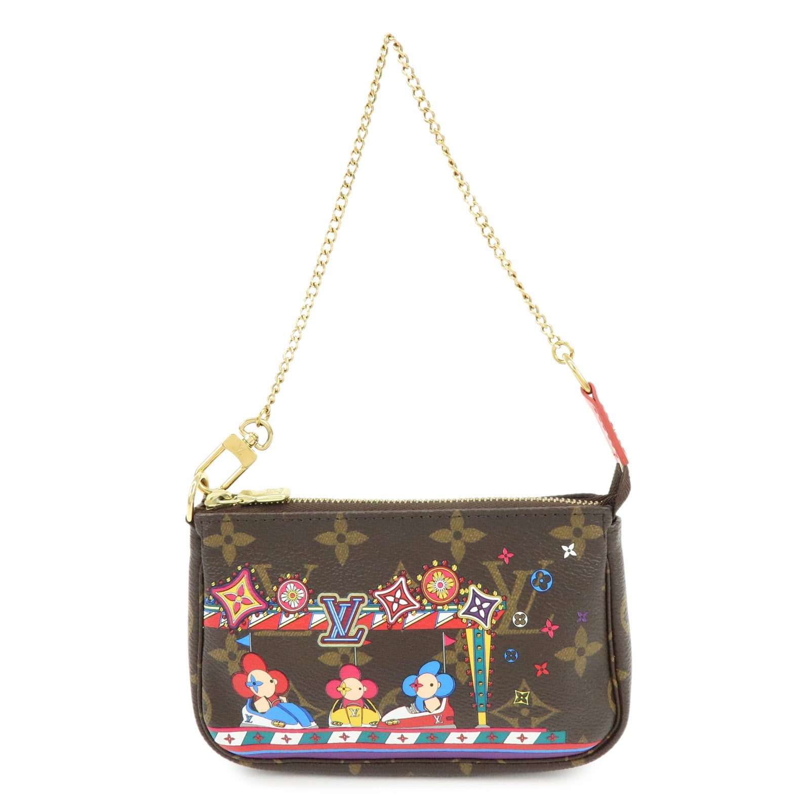 Louis Vuitton Monogram Vivienne Mini Pochette Accessoires M69976