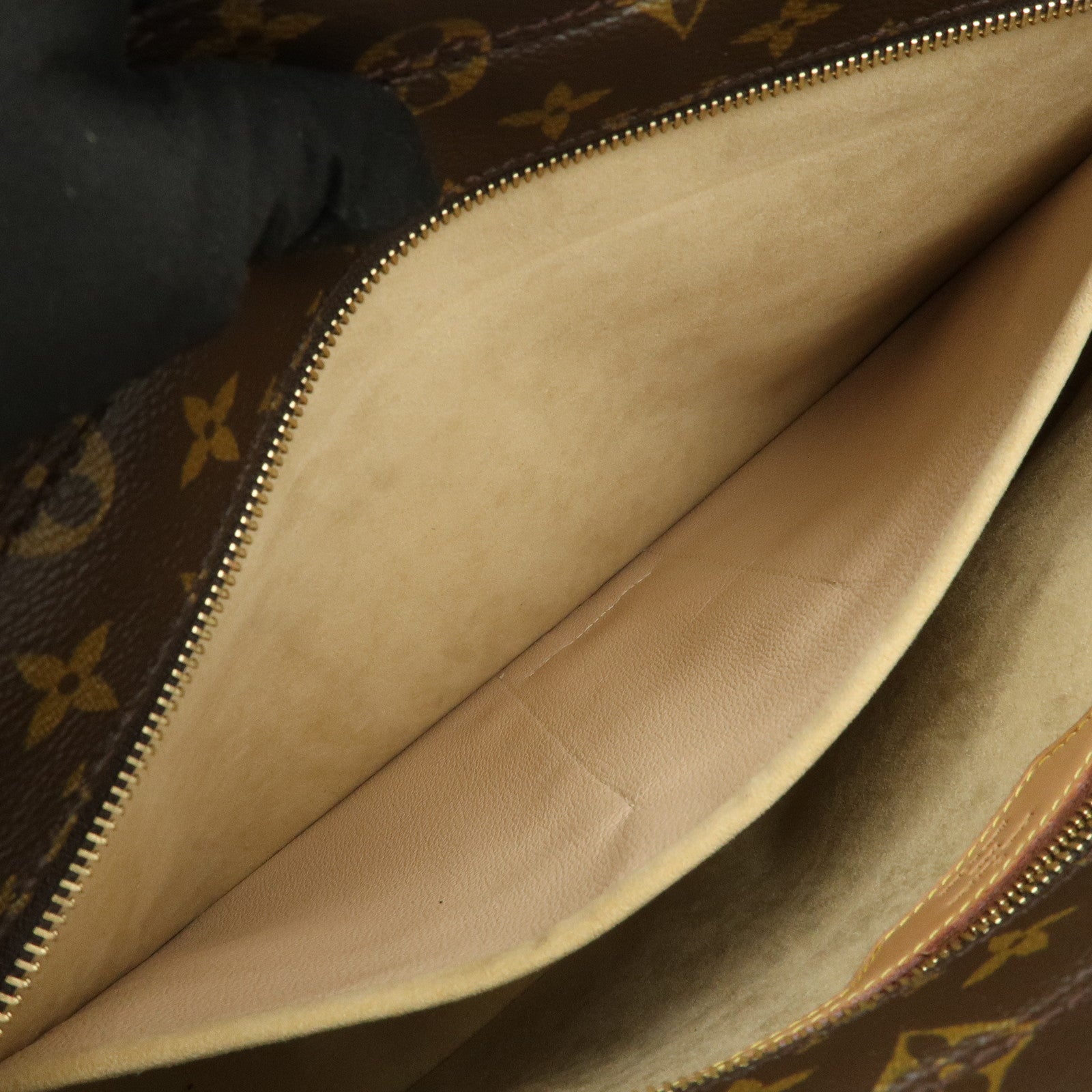 Louis Vuitton Monogram Luco Tote Bag Shoulder Bag Brown M51155