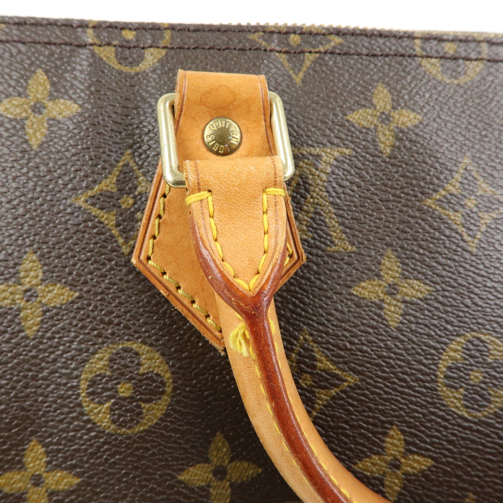 Louis Vuitton Monogram Speedy 35 Boston Bag Hand Bag Brown M41524