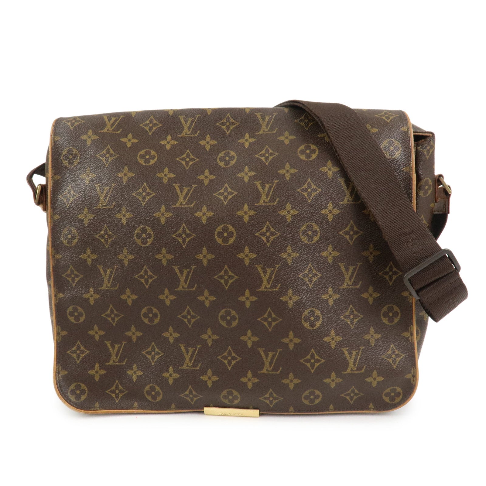 Louis Vuitton Monogram Abbesses Messenger Bag Brown M45257