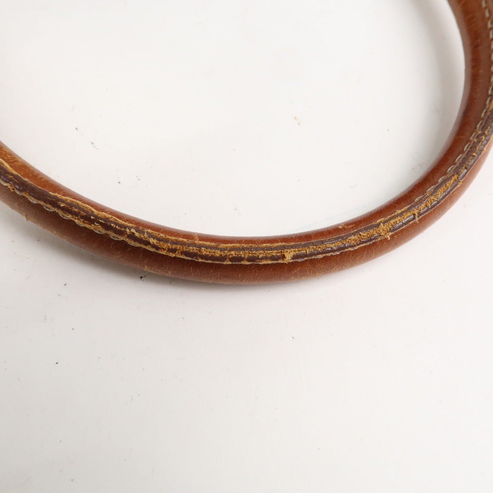 CELINE Macadam PVC Leather Tote Bag Hand Bag Brown