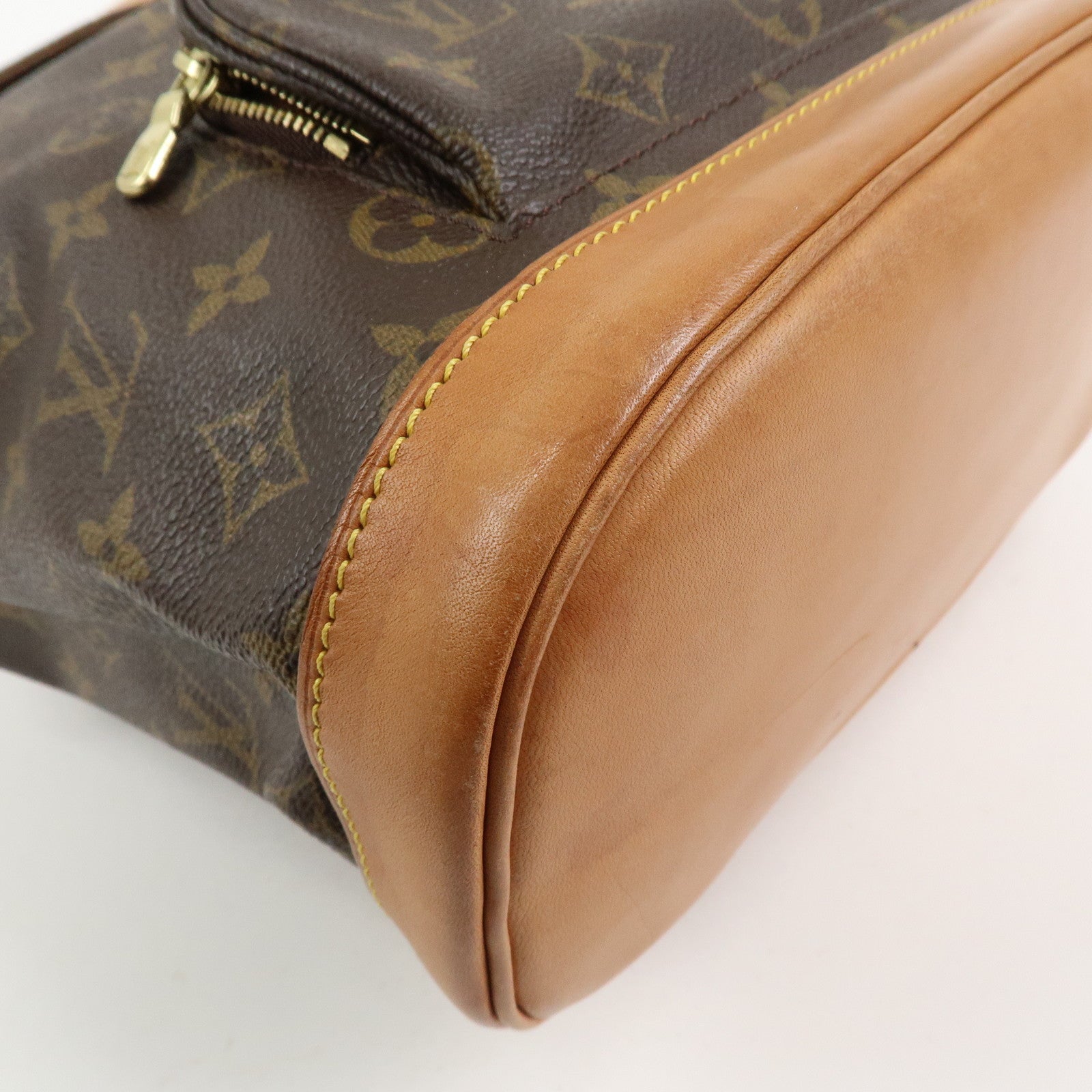 Louis Vuitton Monogram Canvas Montsouris MM Backpack Brown M51136