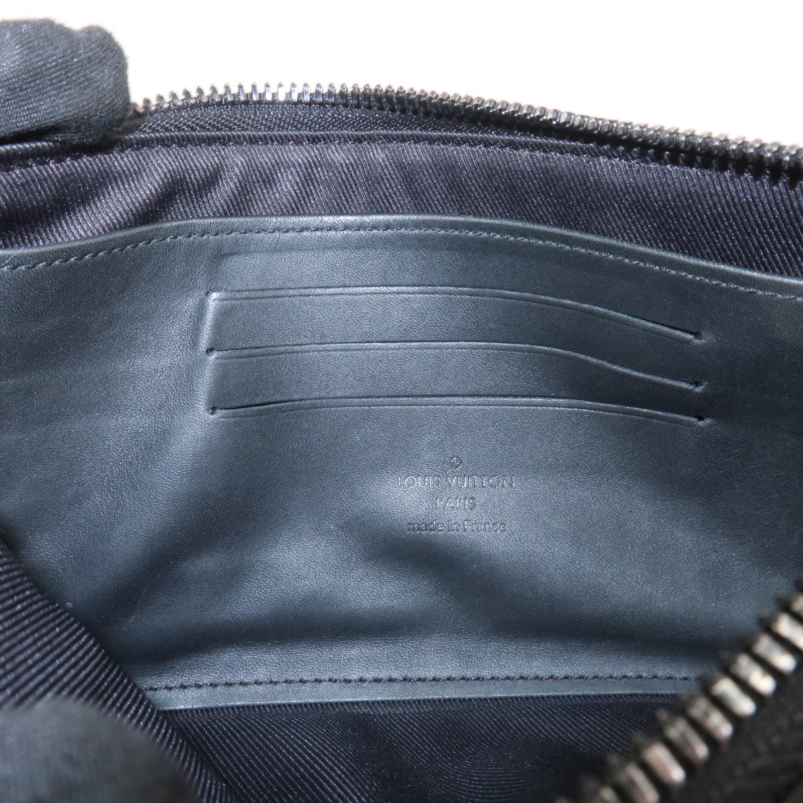 Louis Vuitton Monogram Shadow Pochette Discovery PM Noir M44335