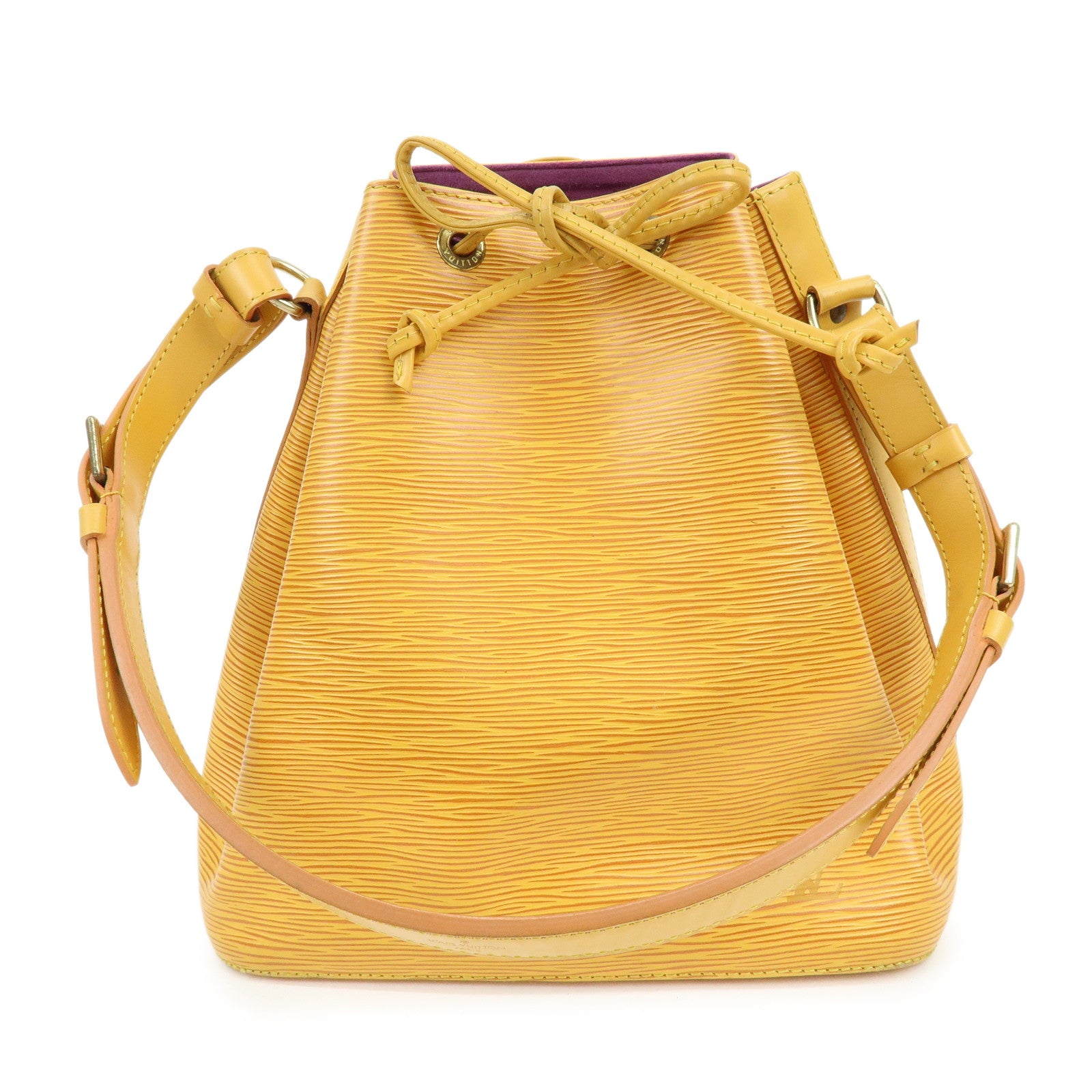 Louis Vuitton Epi Petit Noe Shoulder Bag Tassili Yellow M44109