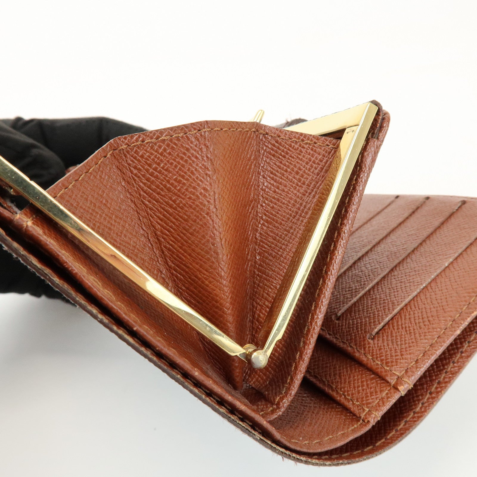 Louis Vuitton Monogram Portefeuille Viennois Wallet Brown M61674