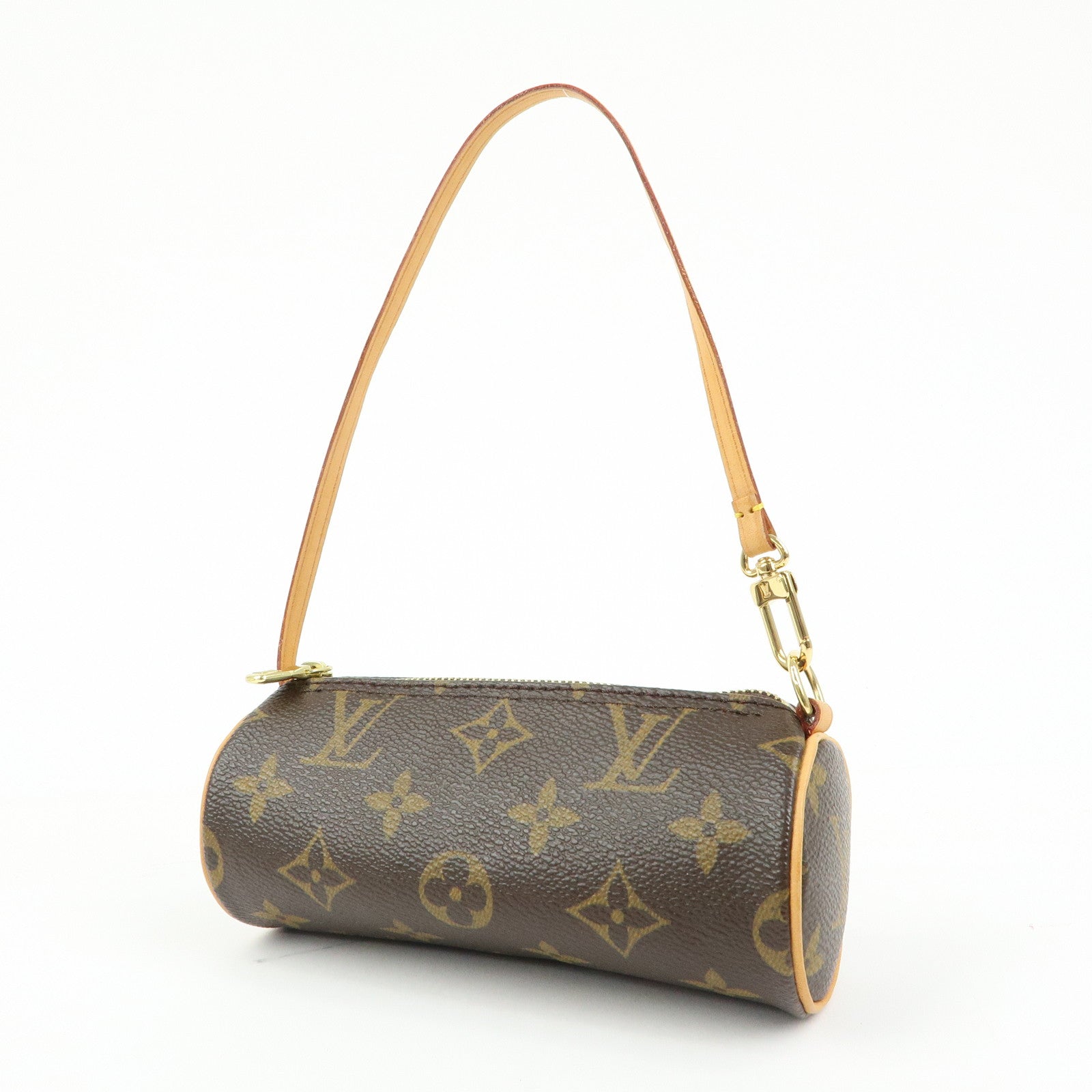 Louis Vuitton Monogram Mini Pouch for Papillon Bag Brown