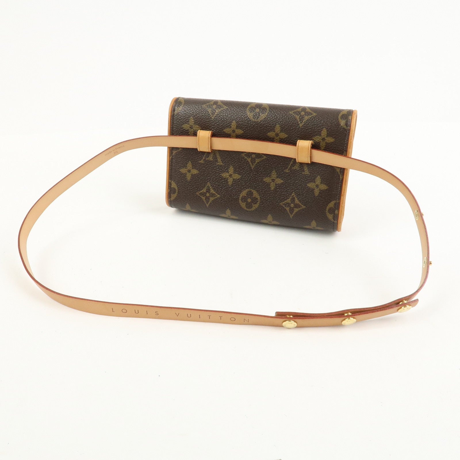 Louis Vuitton Monogram Pochette Florentine Waist Bag Belt M51855