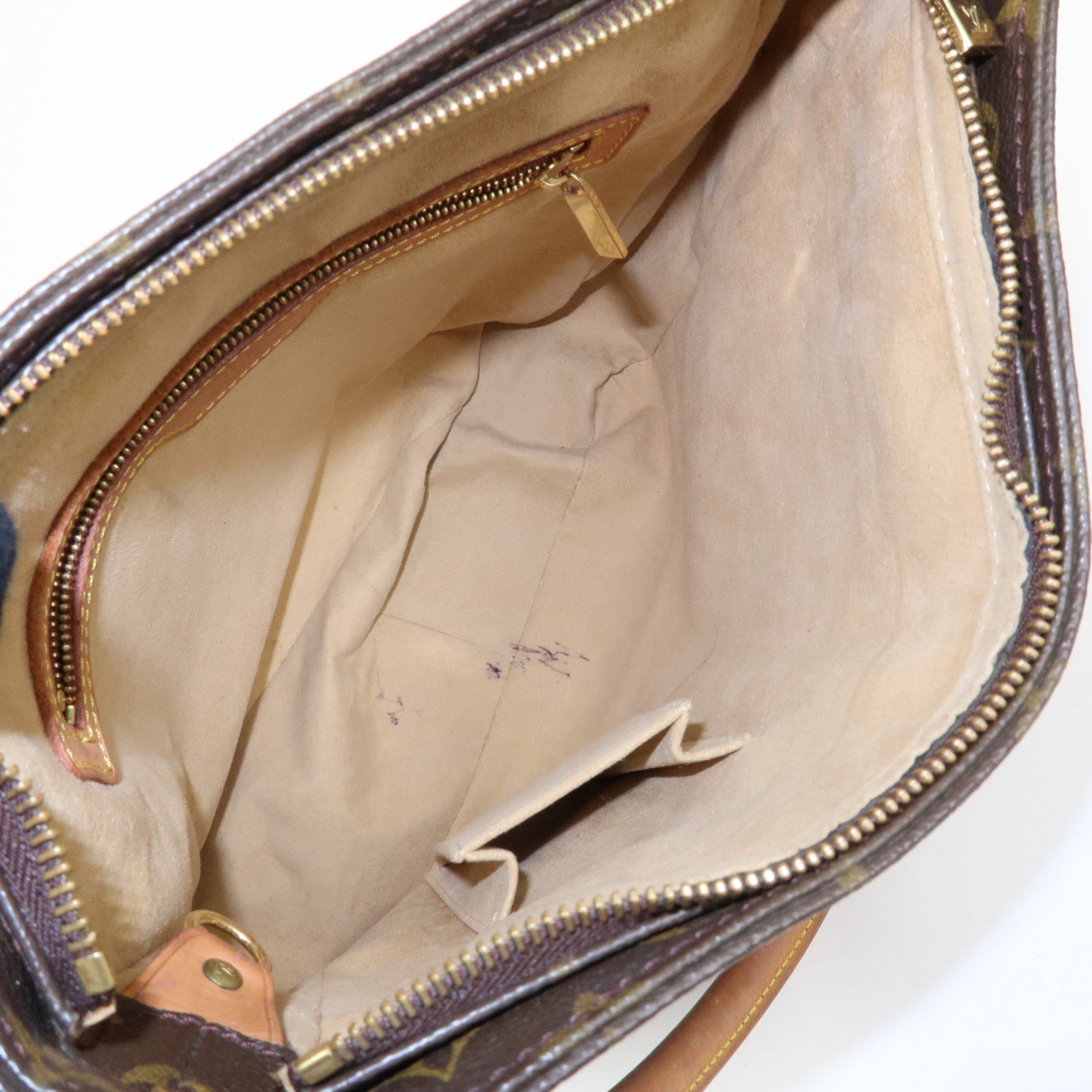 Louis Vuitton Monogram Looping GM Shoulder Bag Brown M51145