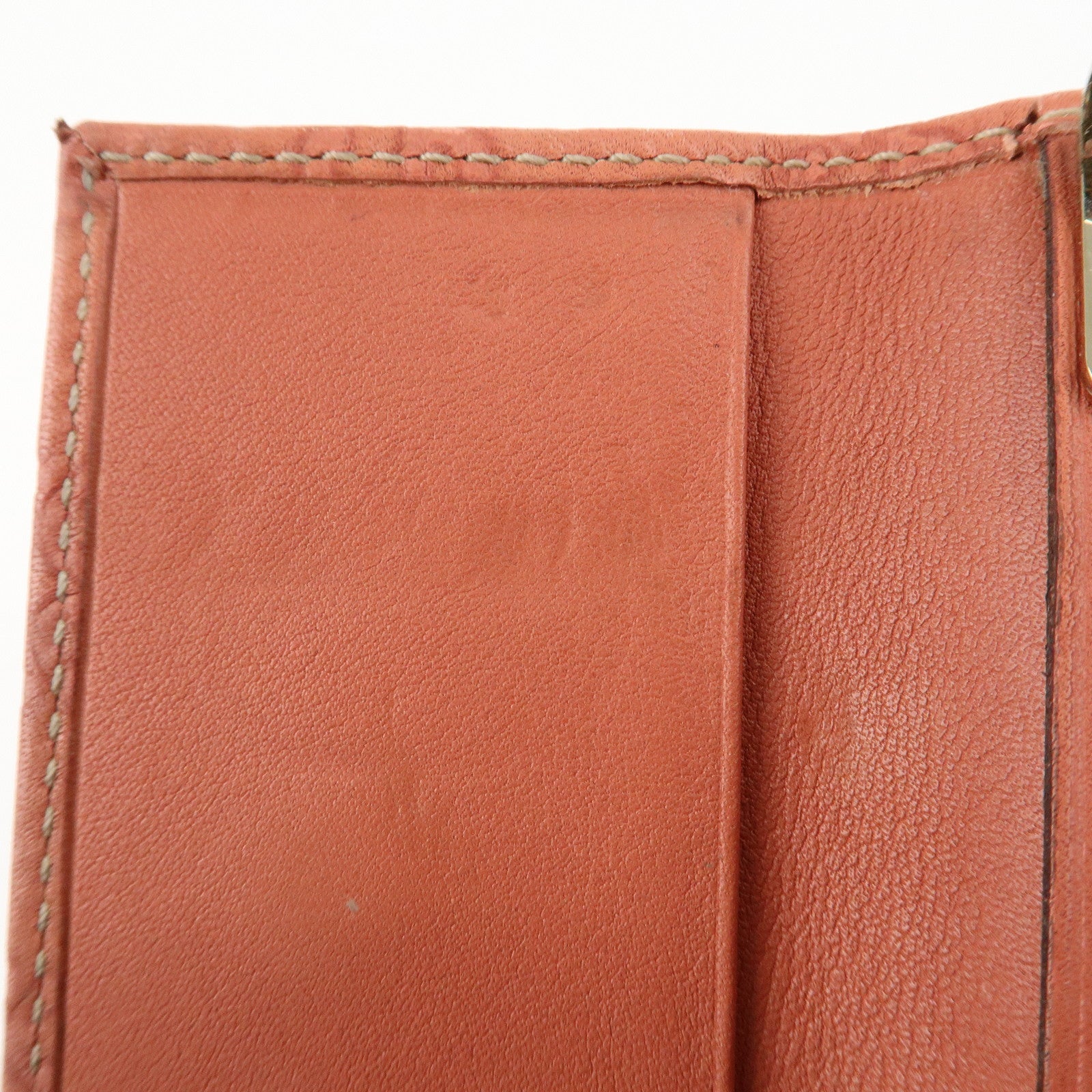 GUCCI Guccissima Leather 6 Rings Key Case Pink Gold HDW 212111 Used