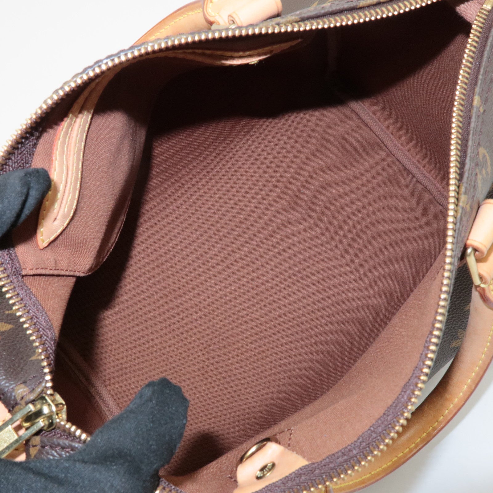 Louis Vuitton Monogram Speedy 30 Hand Bag Boston Bag M41526 Used