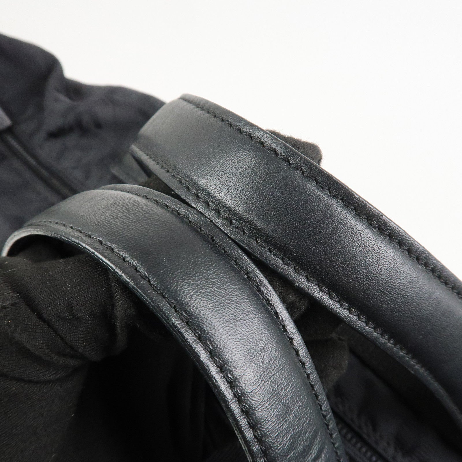 CHANEL New Travel Line Nylon Jacquard 2Way Boston Shoulder Bag