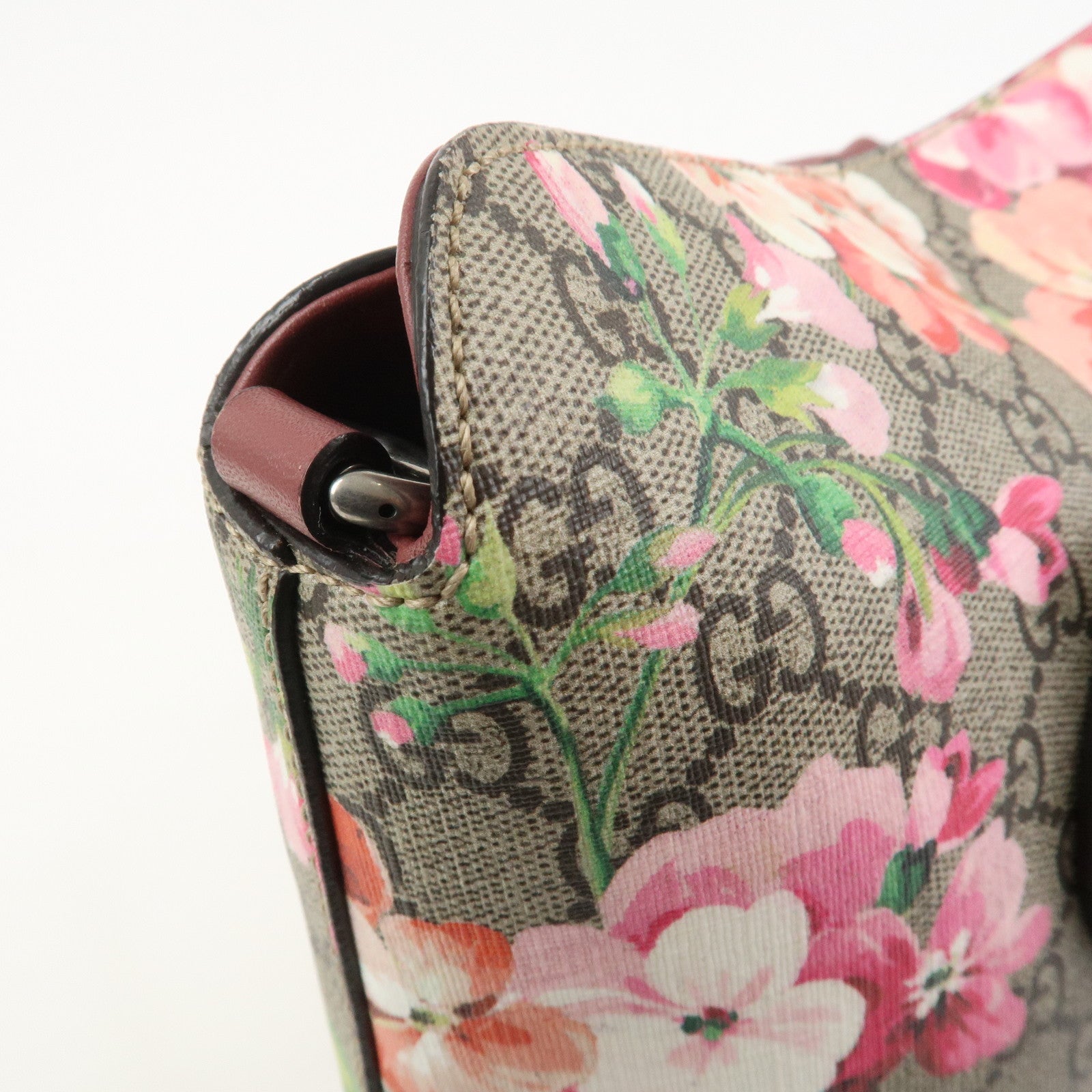 GUCCI GG Blooms GG Supreme 2Way Hand Shoulder Bag Floral 429147