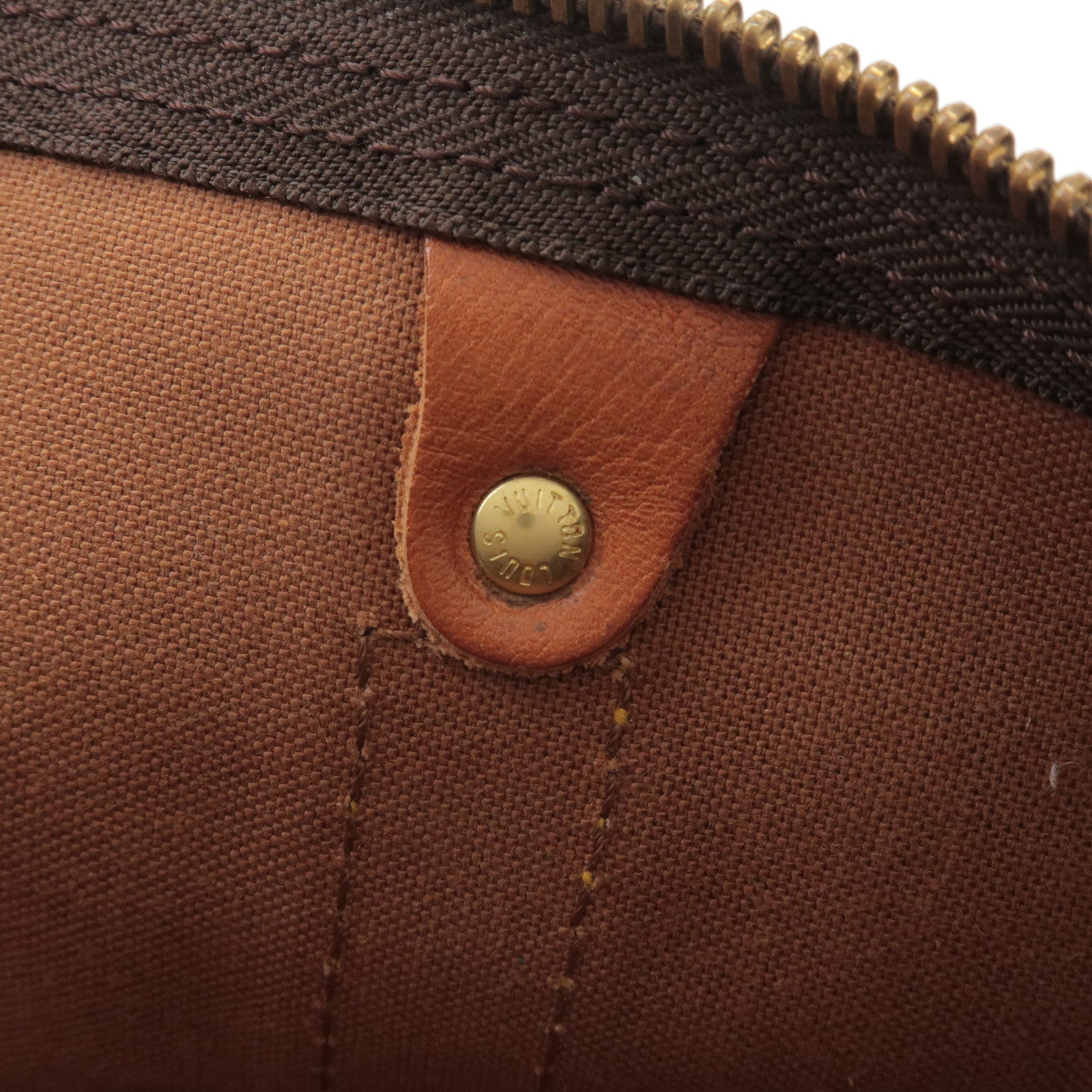 Louis Vuitton Monogram Keep All 55 Boston Bag Brown M41424