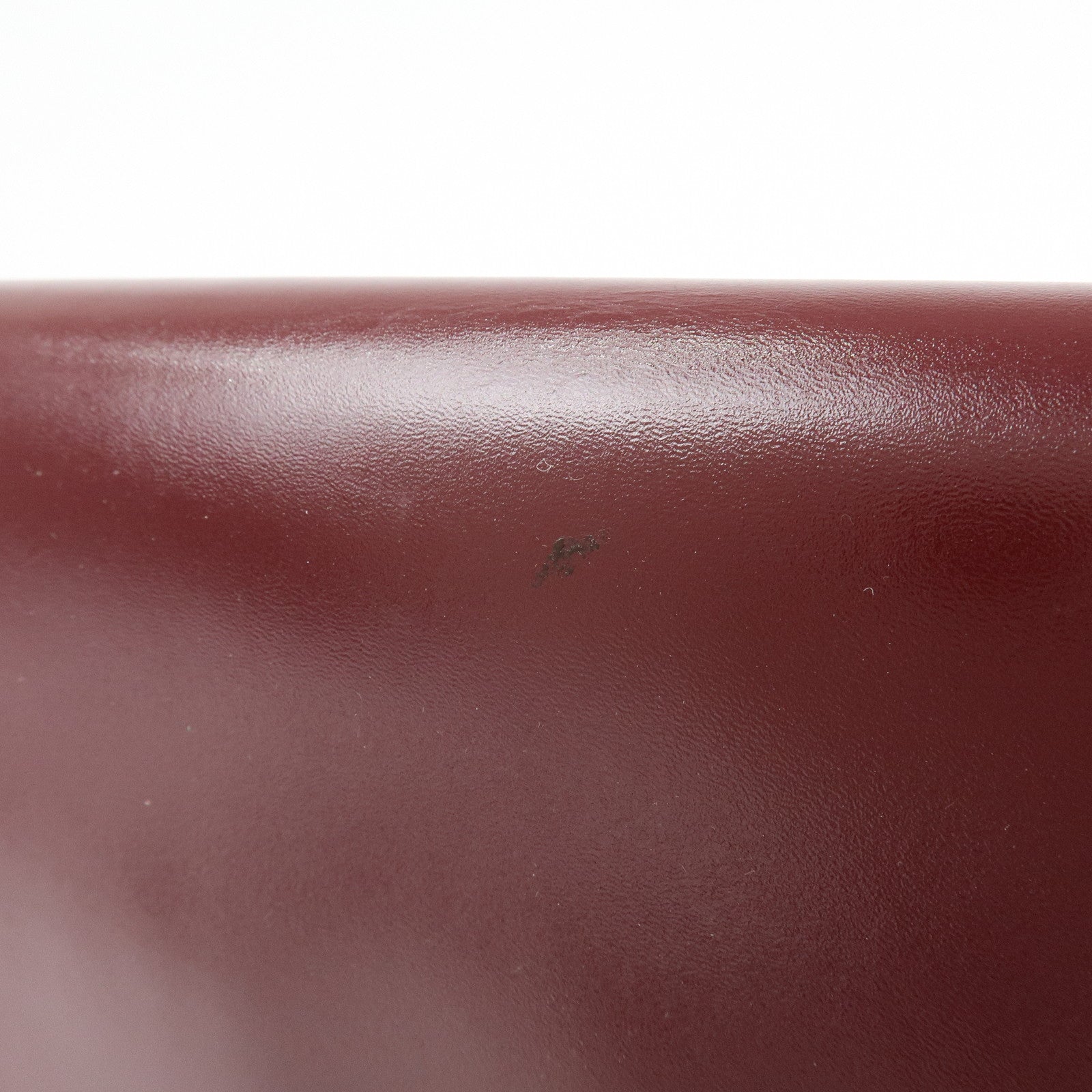 Cartier Must de Cartier Leather Shoulder Bag Crossbody Bag Bordeaux