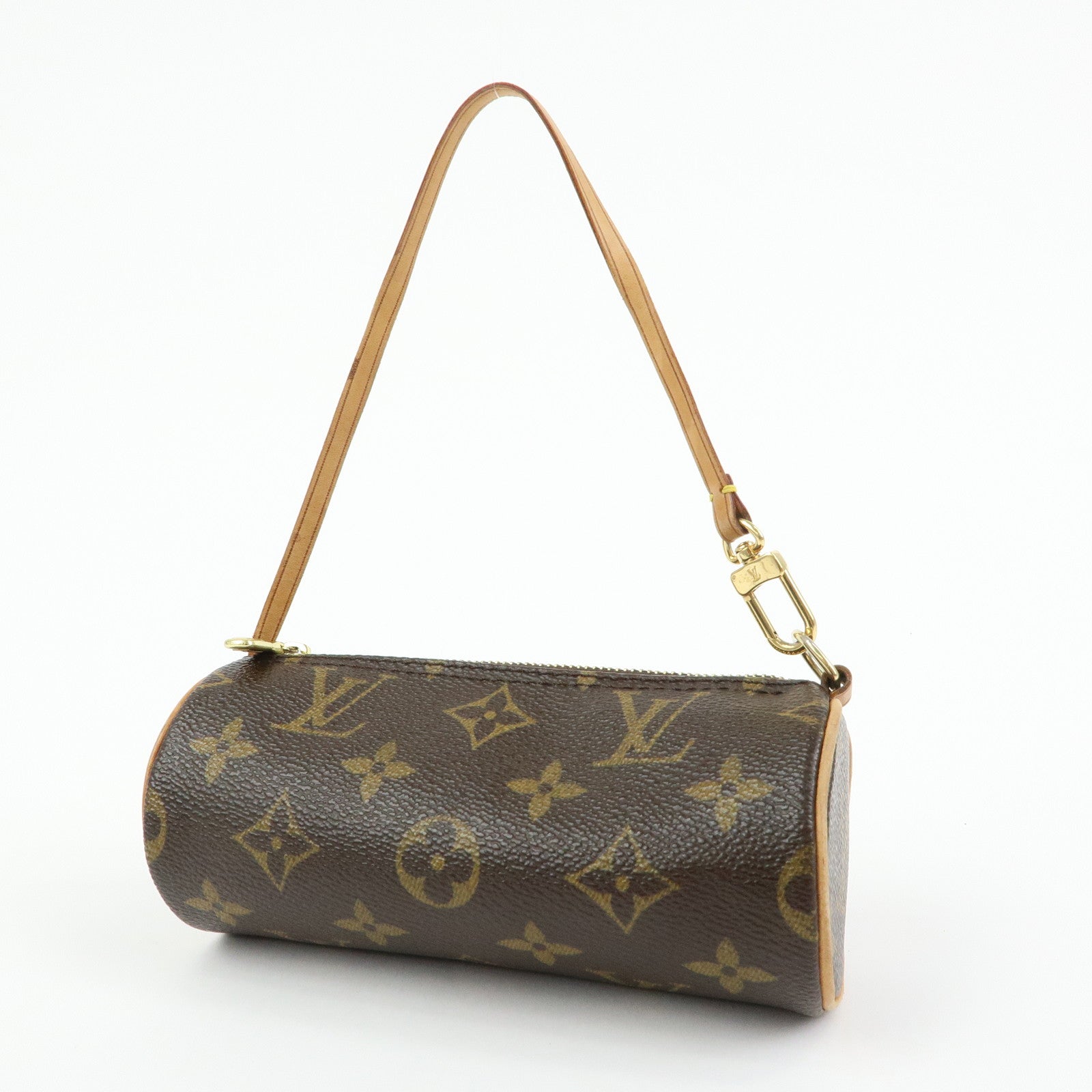 Louis Vuitton Monogram Mini Pouch for Papillon Bag Brown
