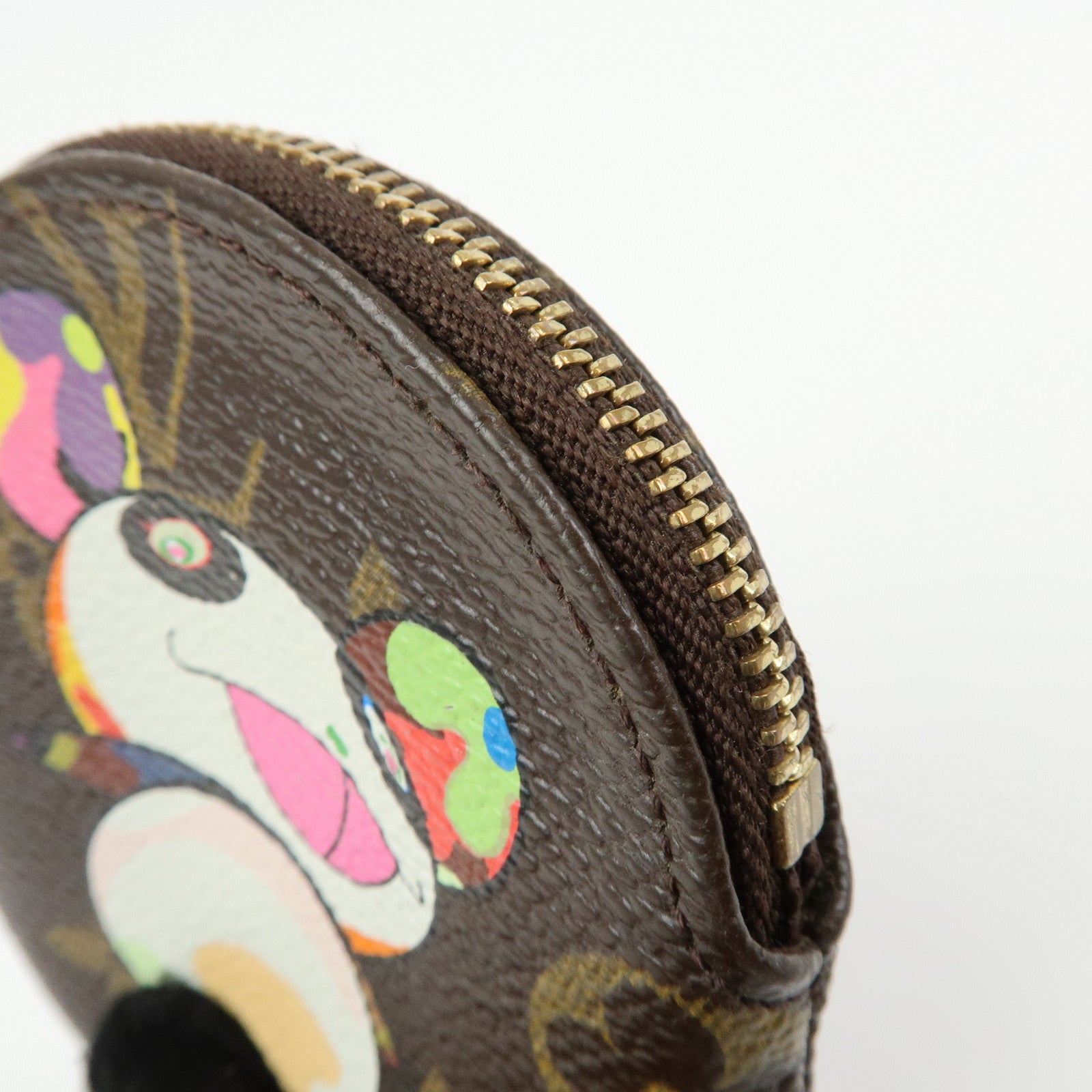 Louis Vuitton Porte-Monnaie Rond Monogram Panda Coin Case M61928
