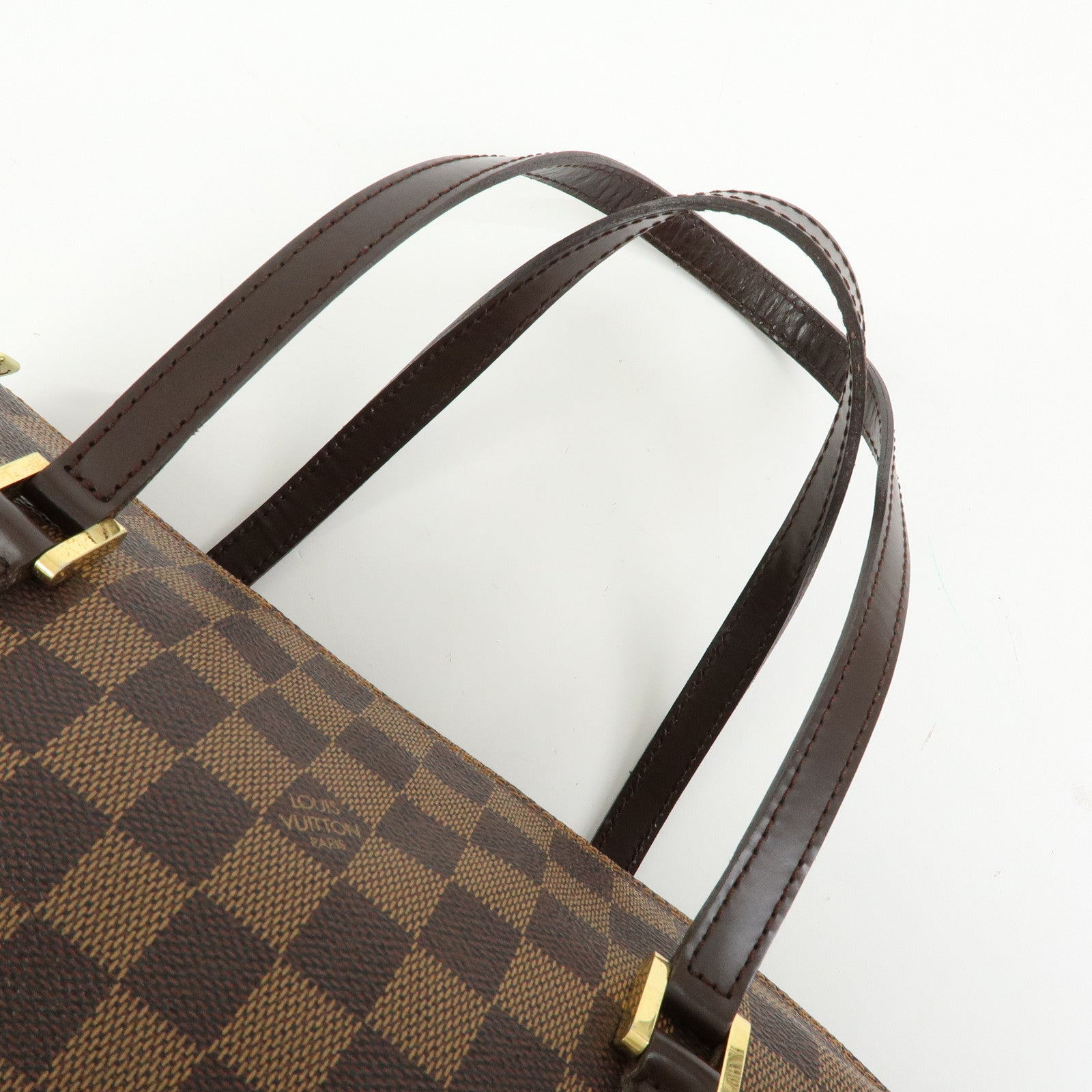 Louis Vuitton Damier Ebene Papillon 30 Hand Bag Brown N51303