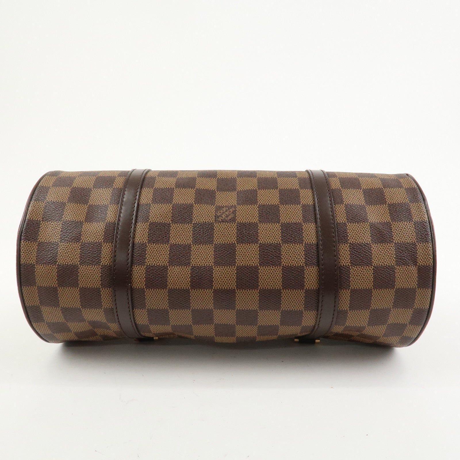 Louis Vuitton Damier Ebene Papillon 30 Hand Bag Brown N51303