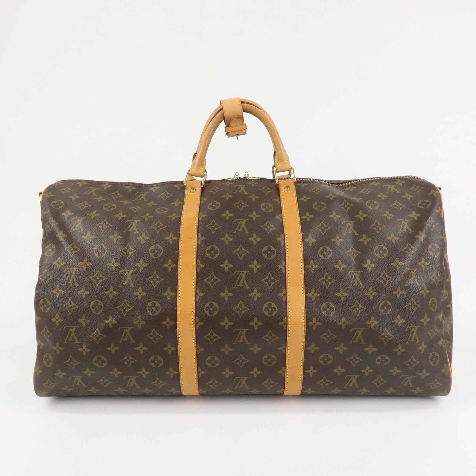 Louis Vuitton Monogram Keep All Bandouliere 60 Boston Bag M41412