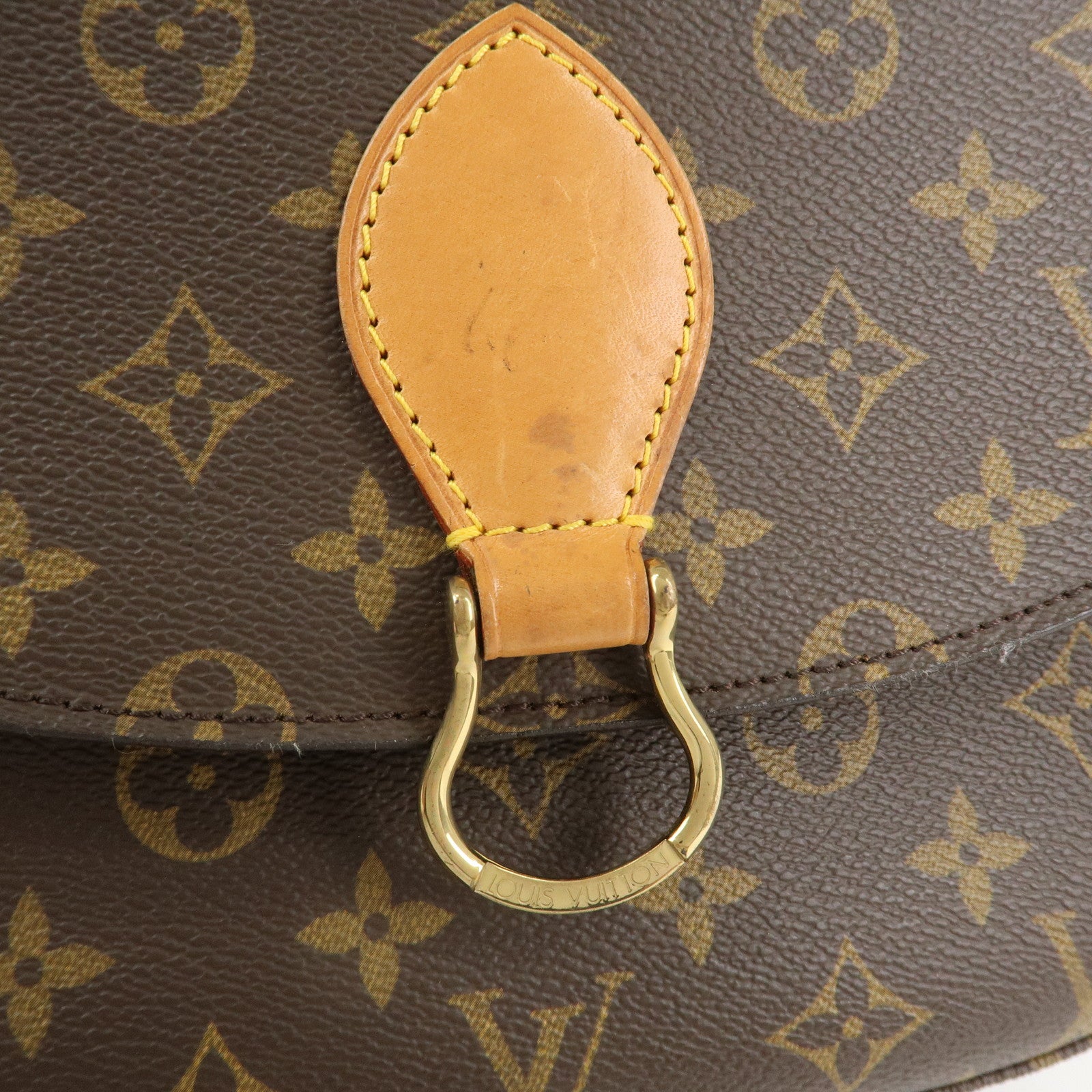 Louis Vuitton Monogram Saint Cloud GM Shoulder Bag Brown M51242 Used