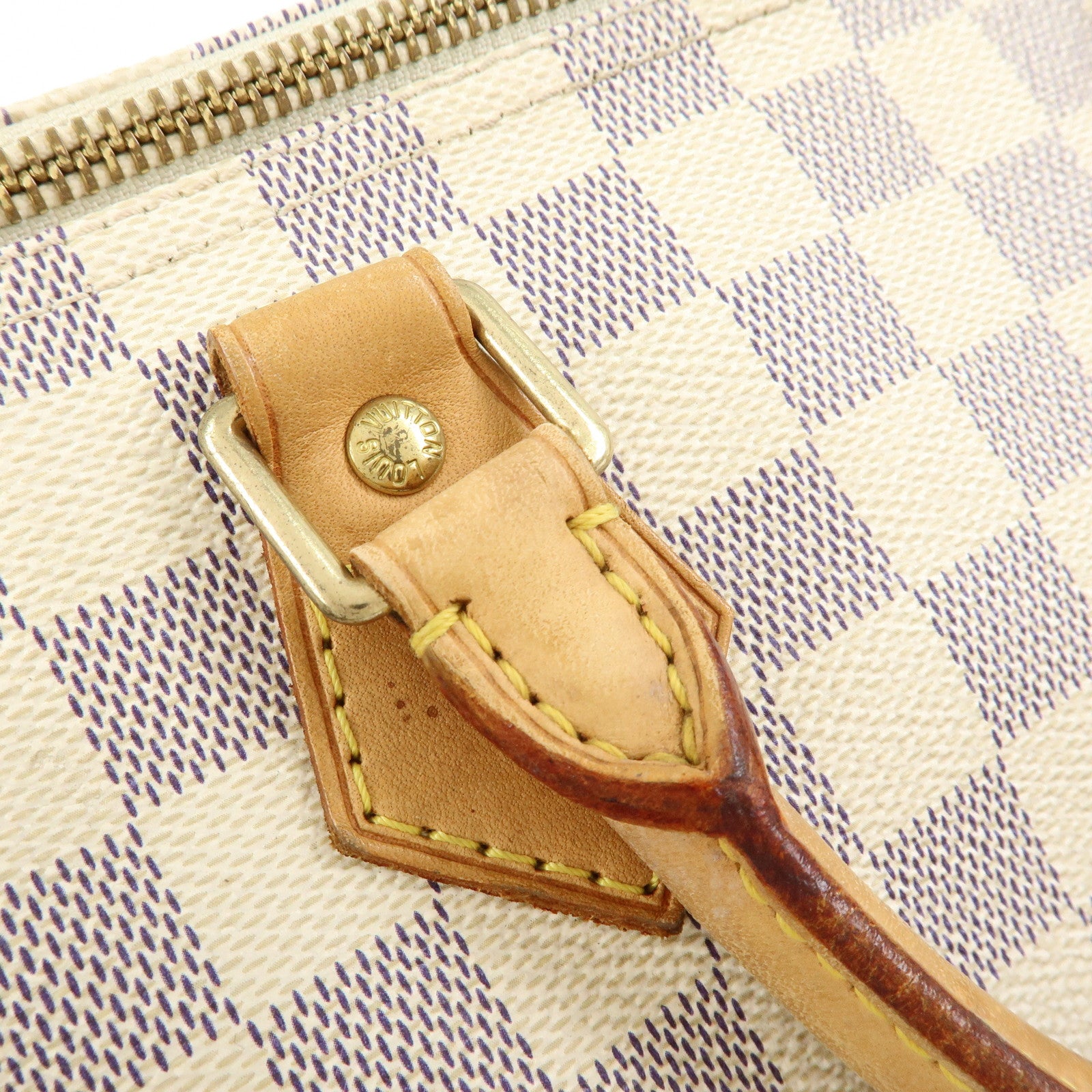Louis Vuitton Damier Azur Speedy 30 Boston Bag Hand Bag N41533