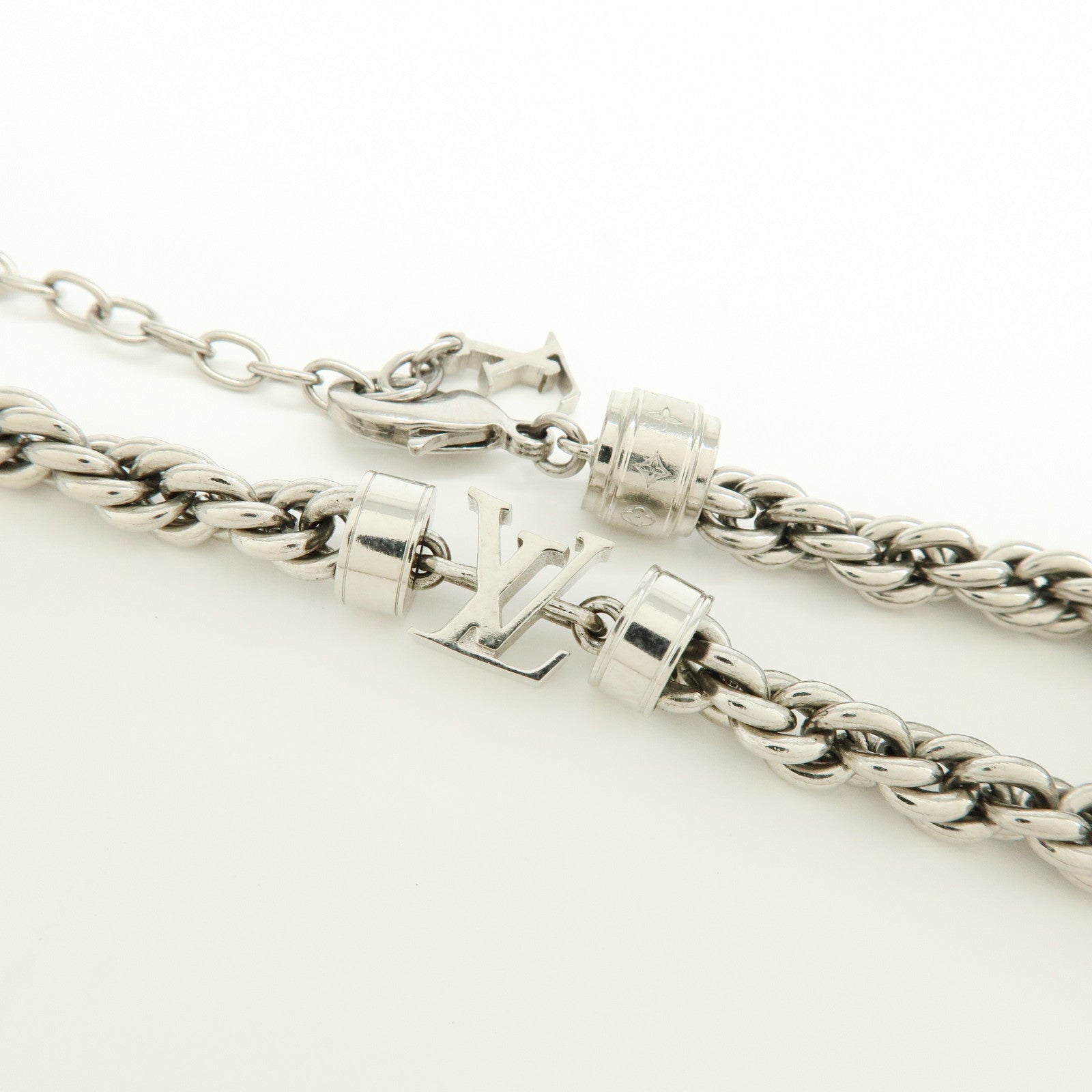 Louis Vuitton Wire S00 Metal Bracelet Silver M02744