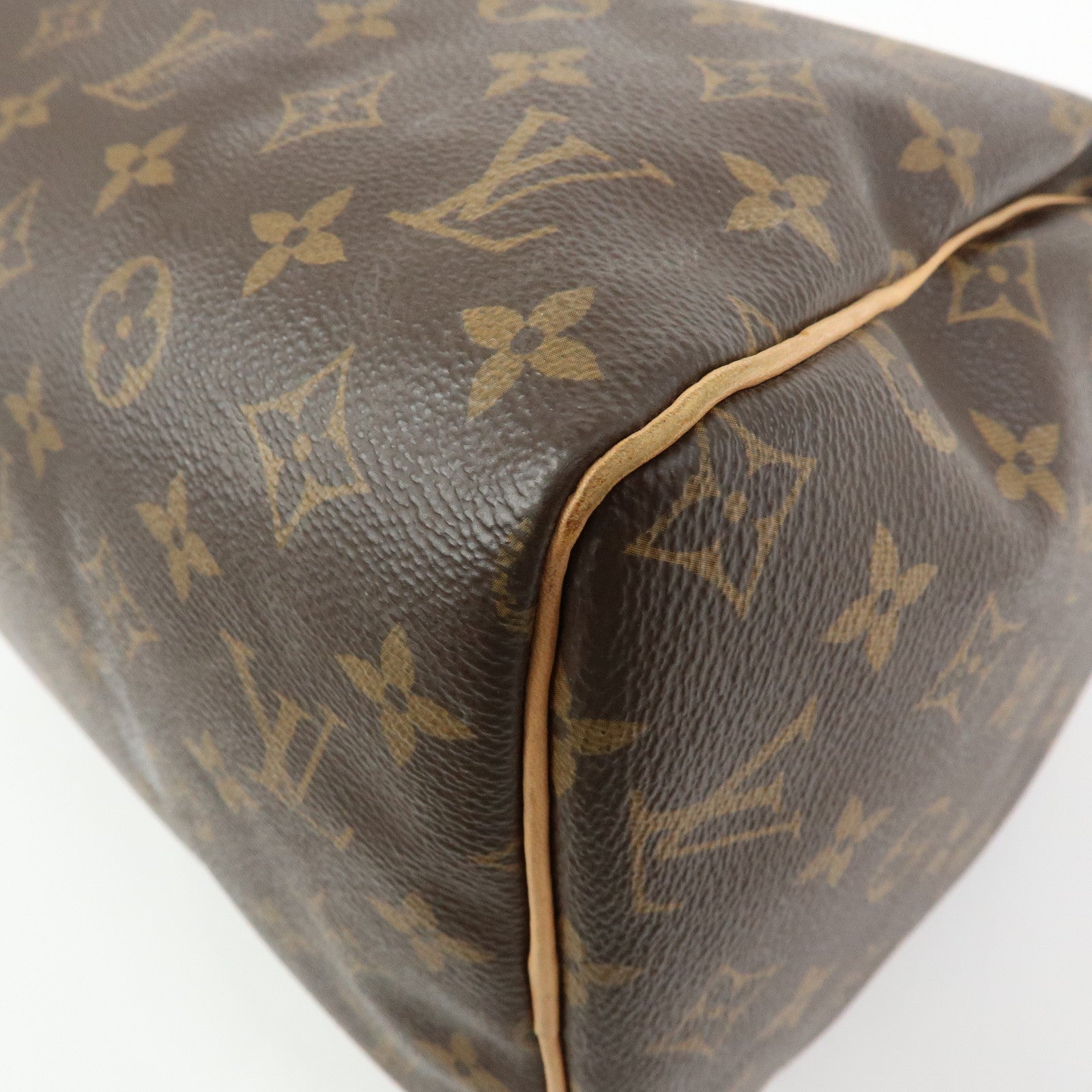 Louis Vuitton Monogram Speedy 30 Boston Bag Hand Bag Brown M41108