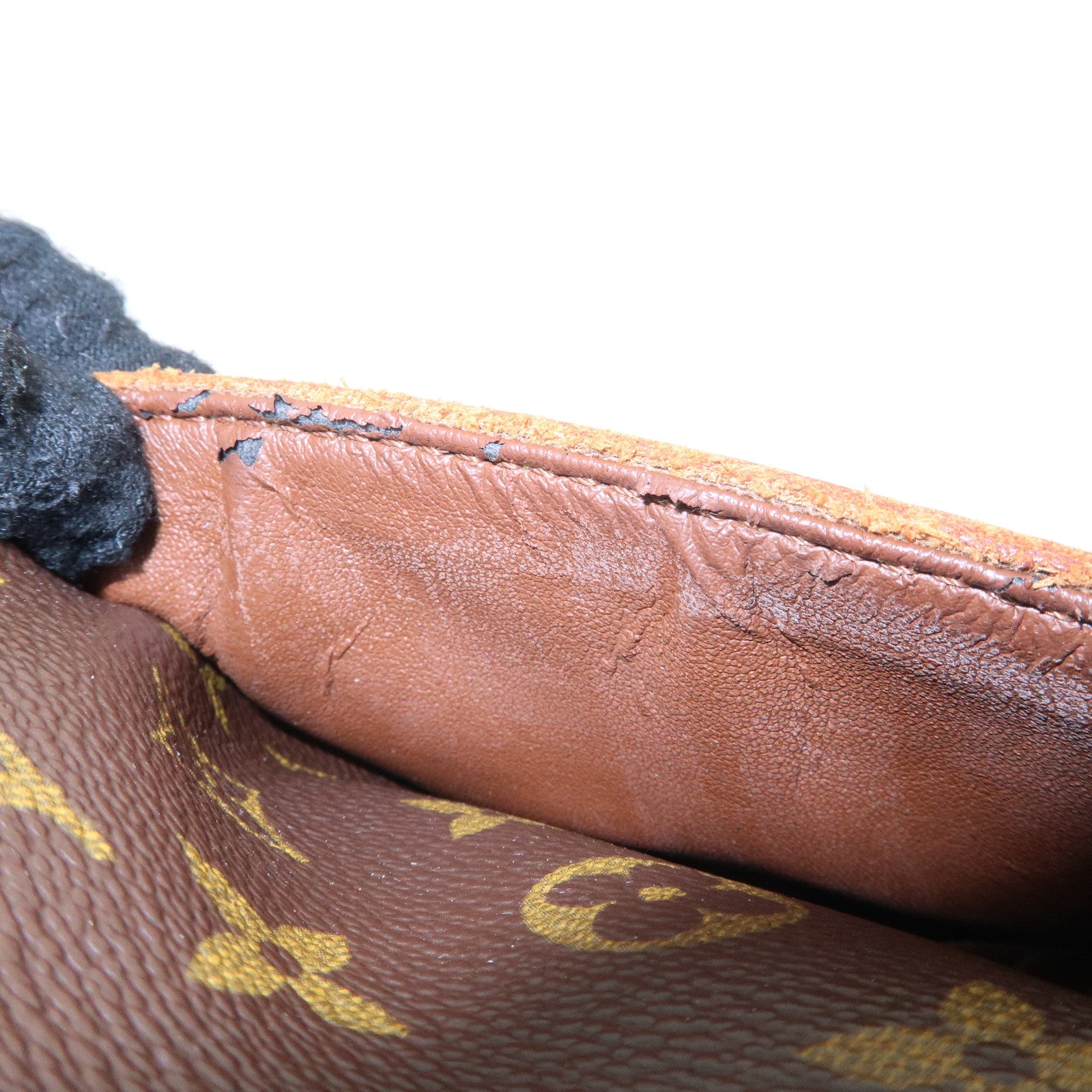 Louis Vuitton Monogram Danube Shoulder Bag Brown M45266 Used