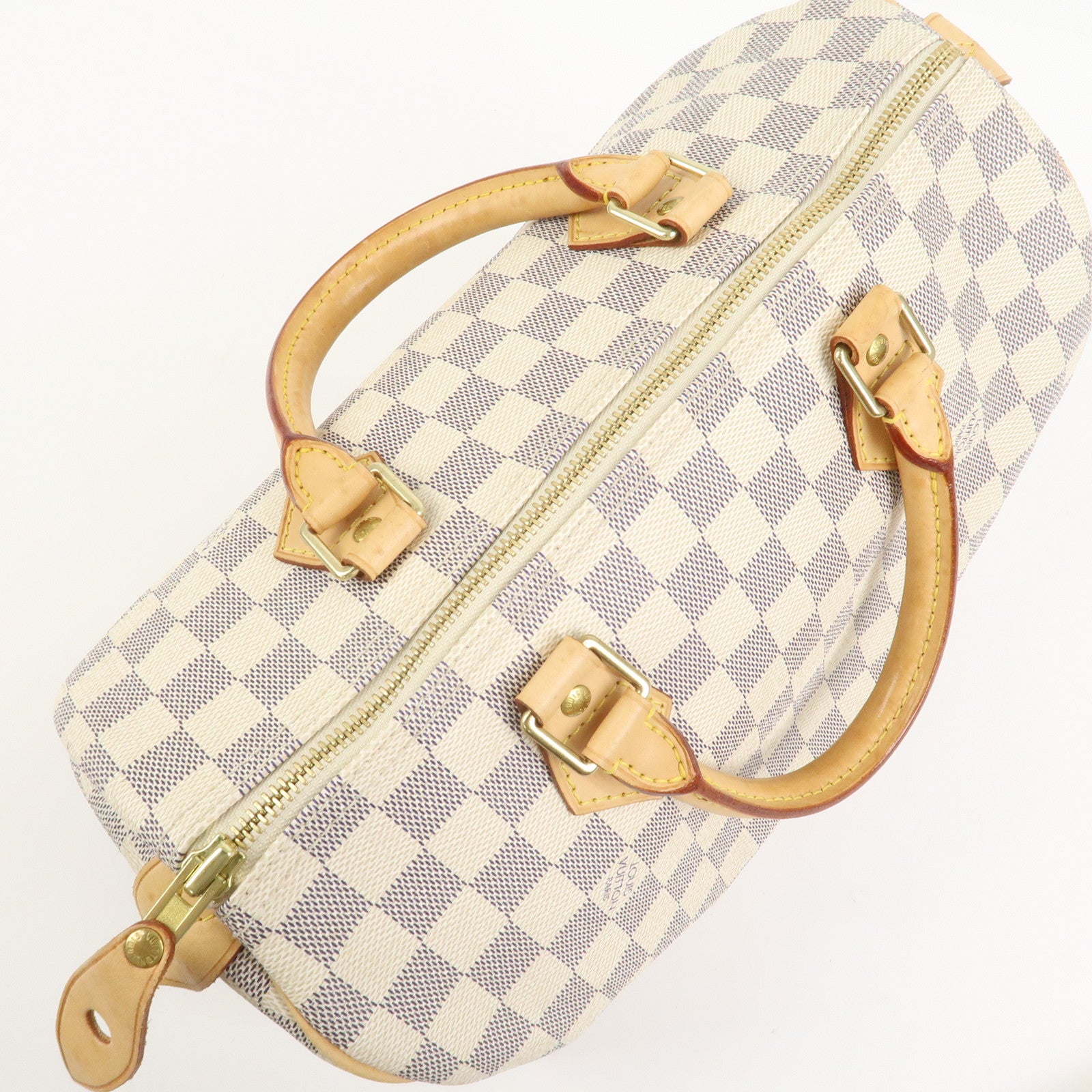 Louis Vuitton Damier Azur Speedy 30 Boston Bag Hand Bag N41533