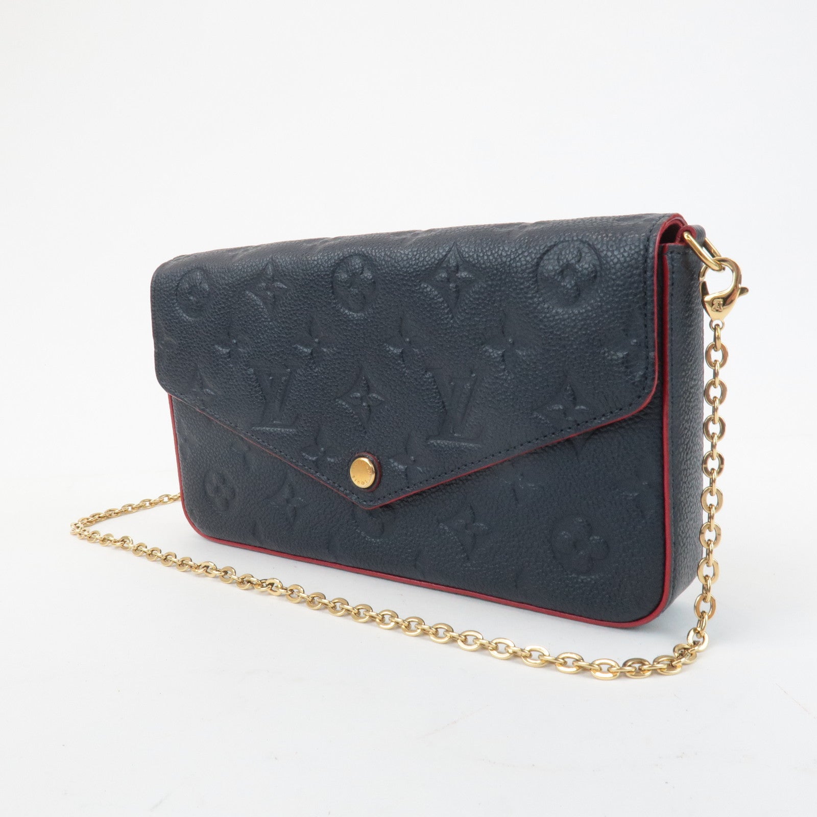 Louis Vuitton Monogram Empreinte Pochette Hand Bag Félicie M64099 Used