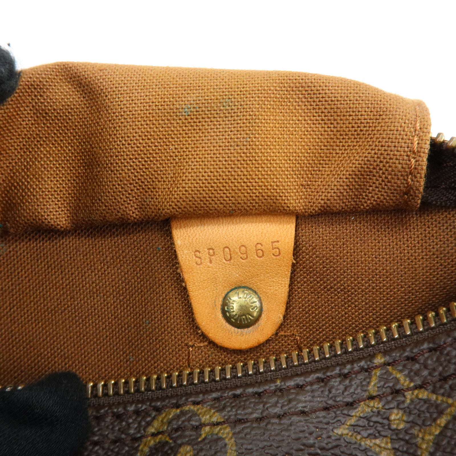 Louis Vuitton Monogram Speedy 25 Boston Bag Hand Bag Brown M41528