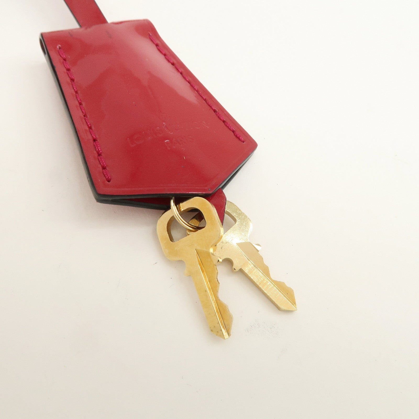 Louis Vuitton Monogram Vernis Alma BB 2Way Bag Rouge Grenade M91698